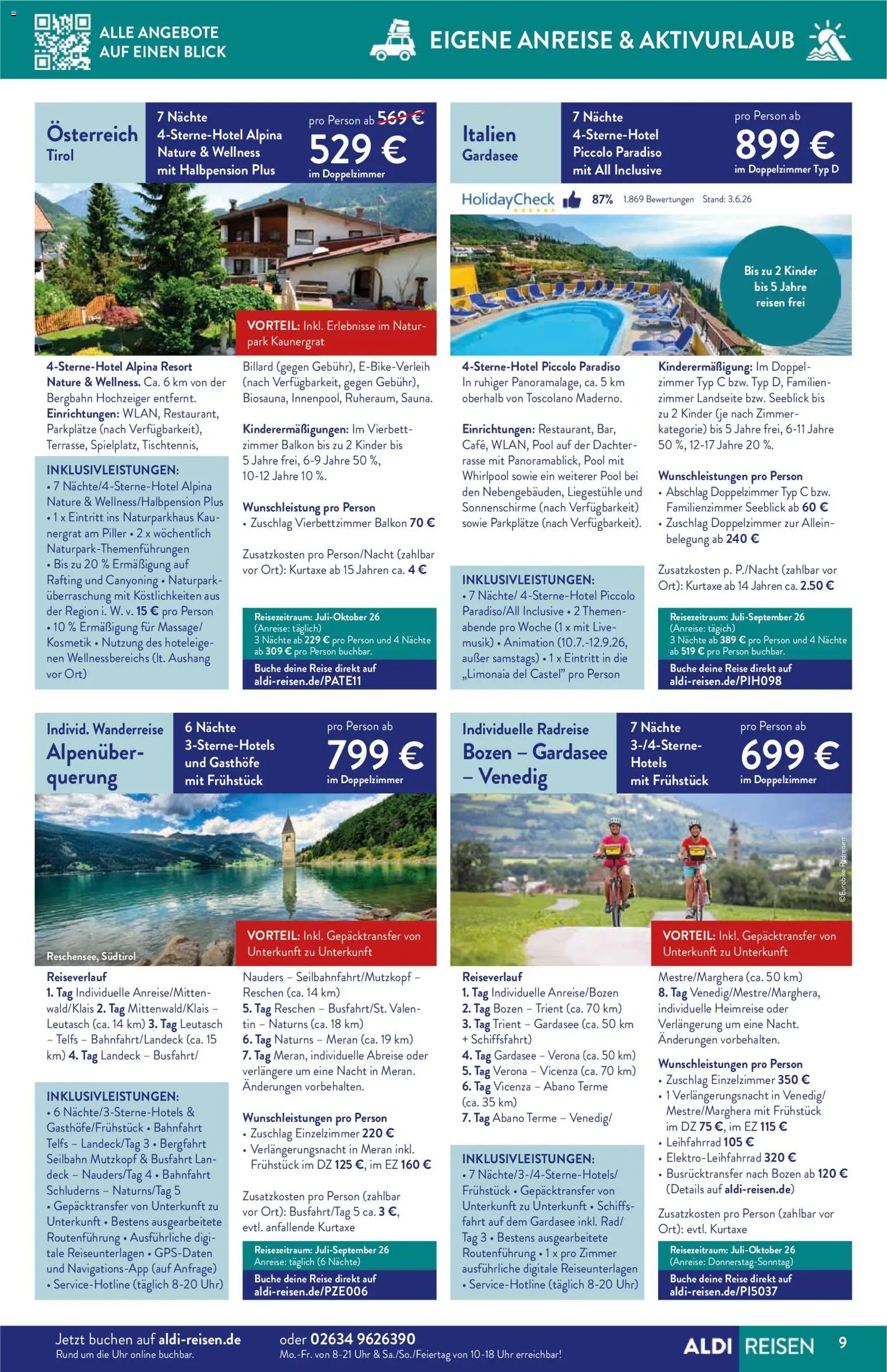 Aldi Reisen Reisemagazin