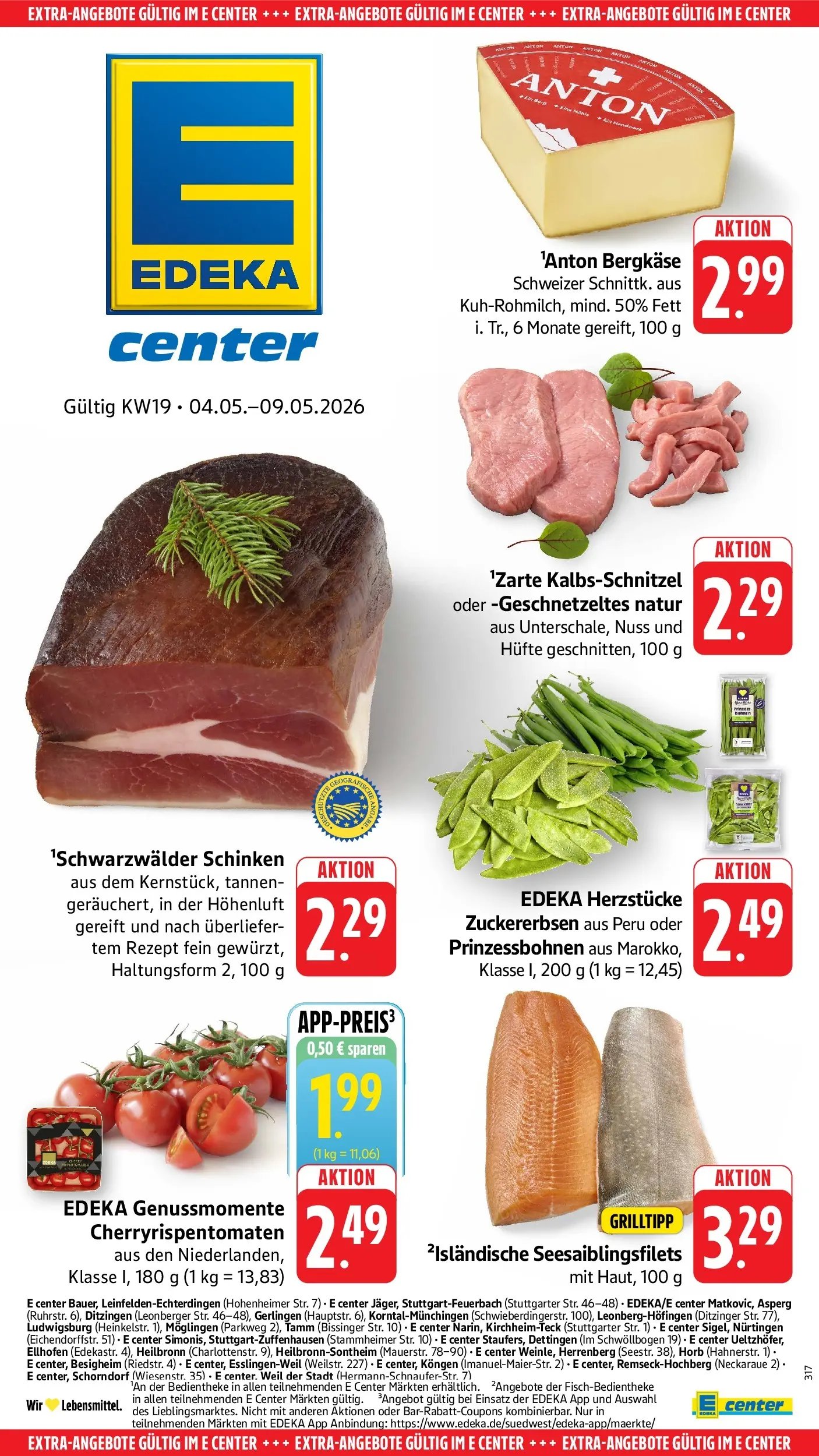 E center Prospekt Nürtingen	 (2026-05-04 - 2026-05-09)