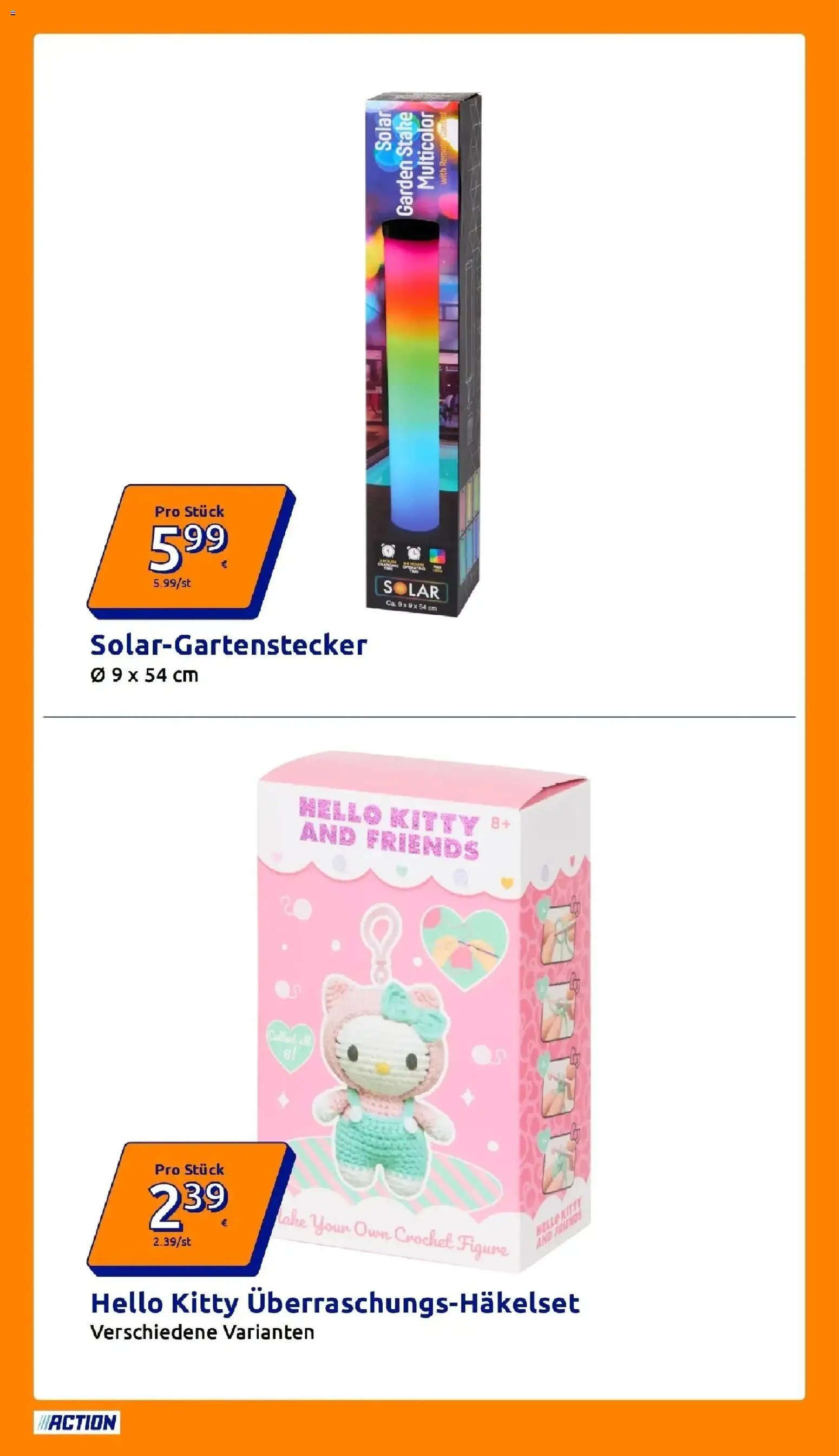 Action Kleine Preise, große Freude