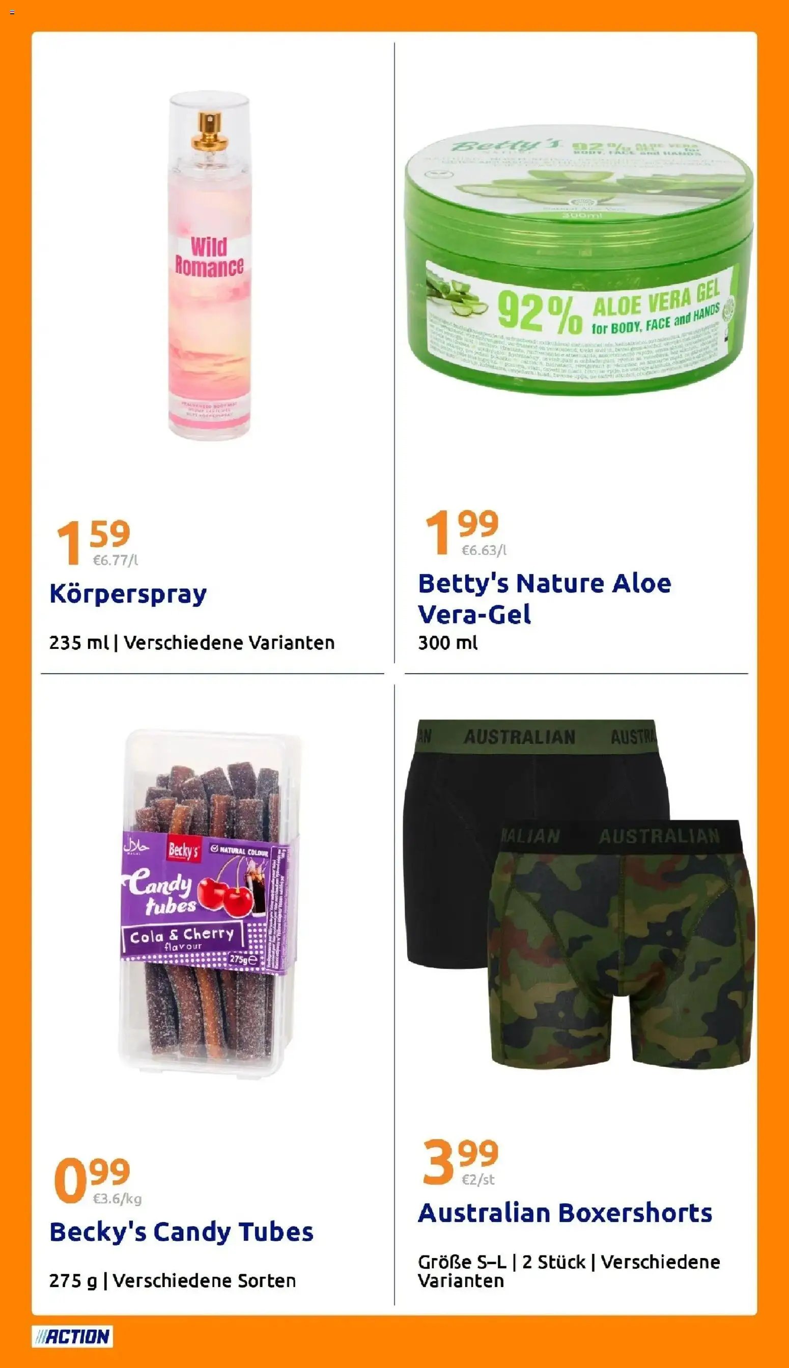 Action Kleine Preise, große Freude
