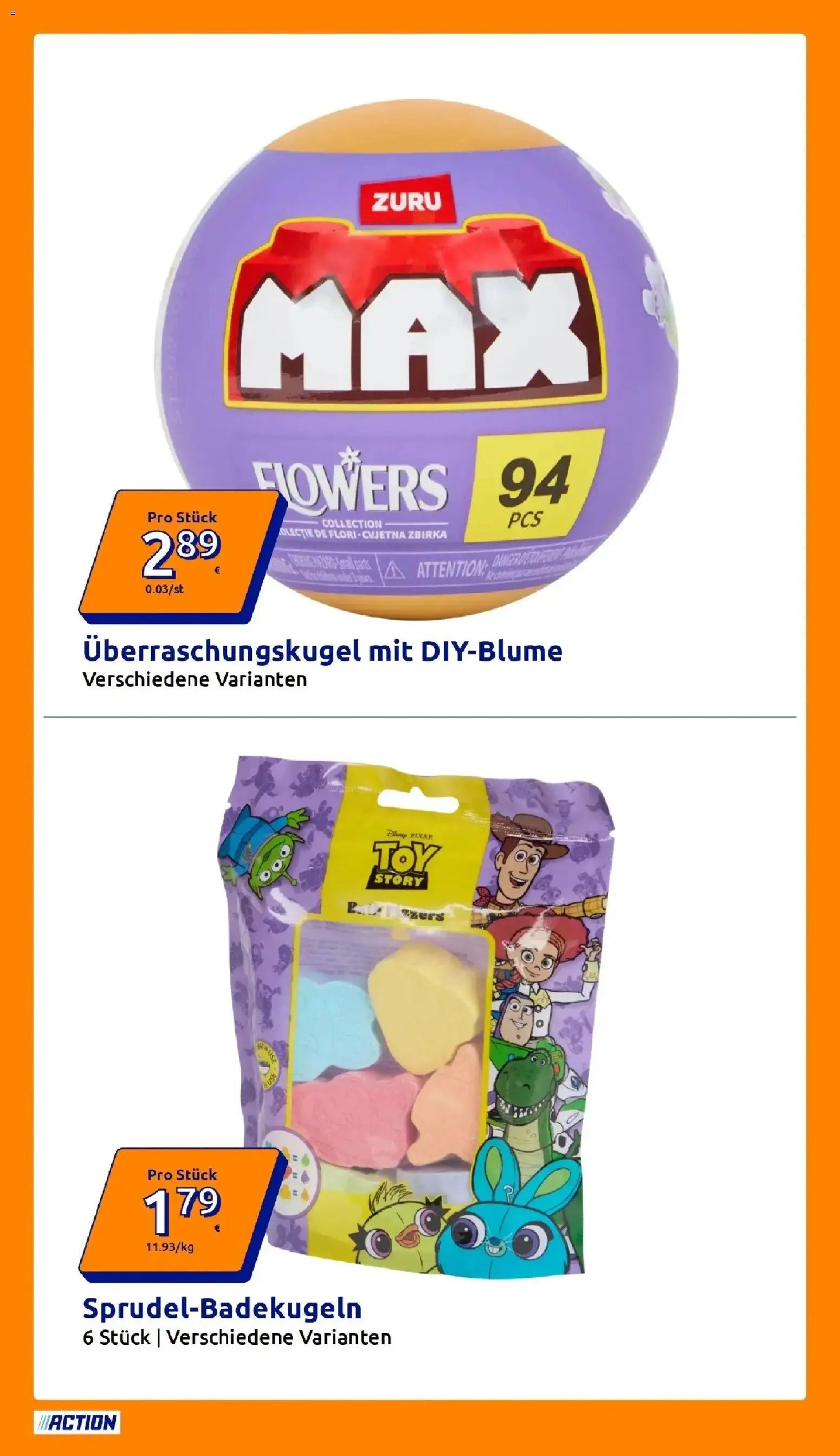 Action Kleine Preise, große Freude