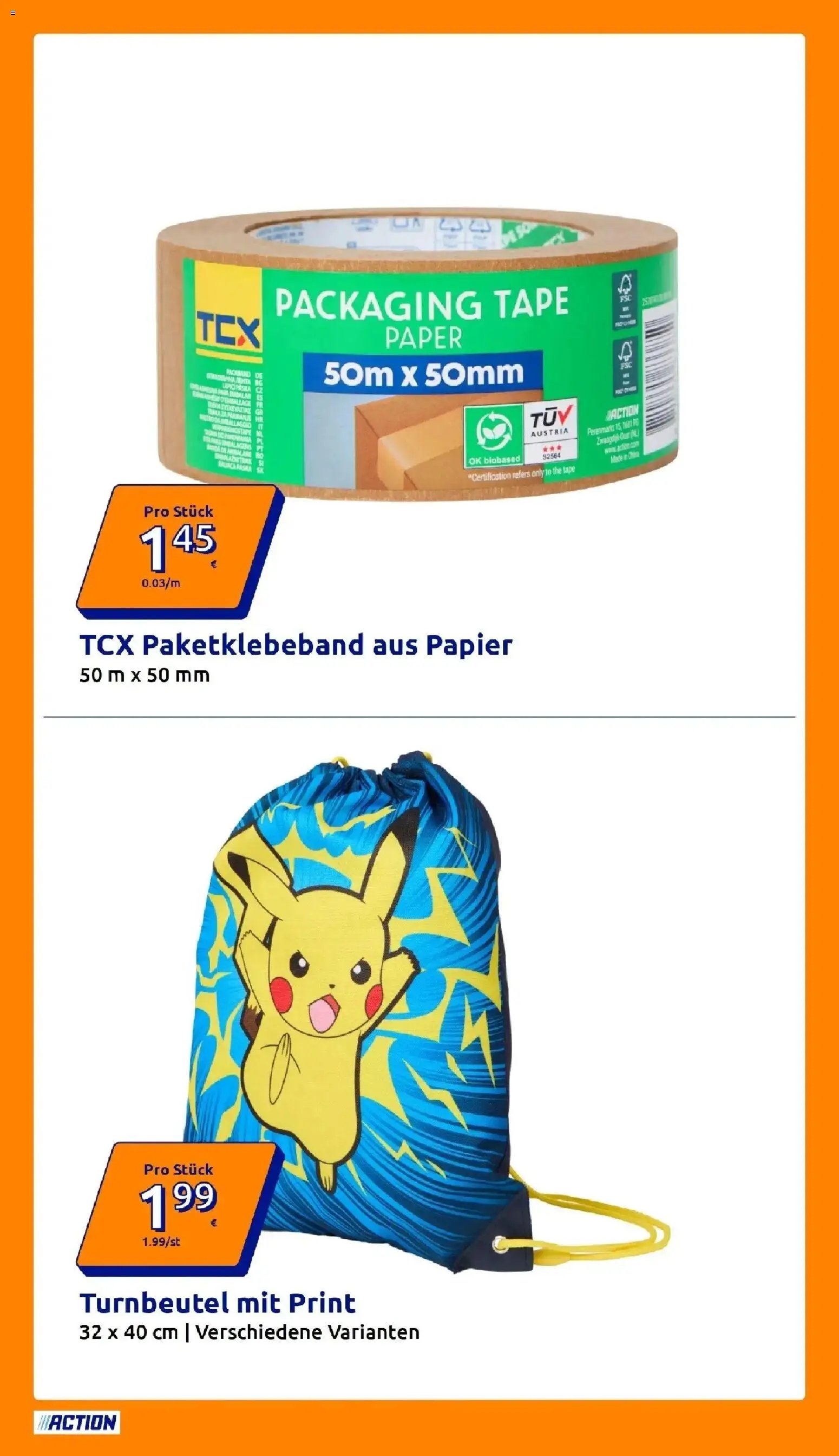Action Kleine Preise, große Freude