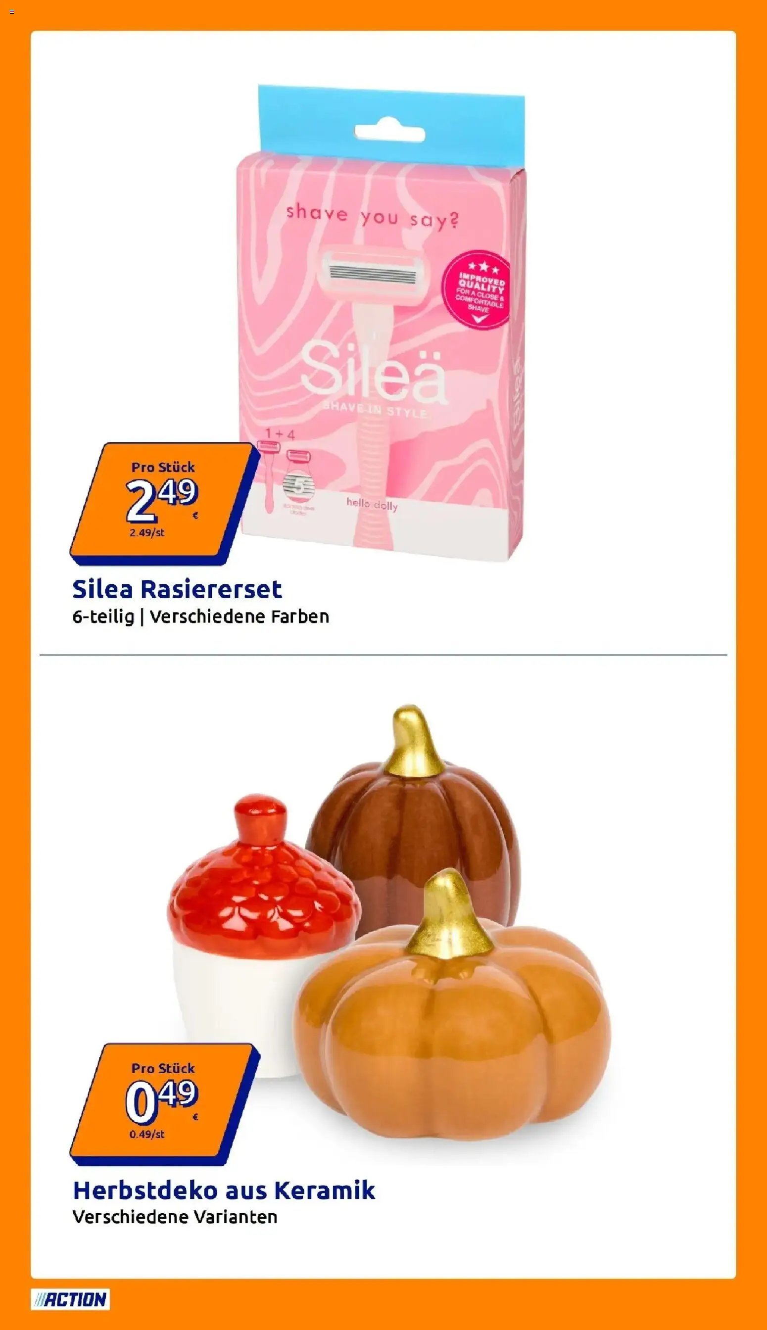 Action Kleine Preise, große Freude