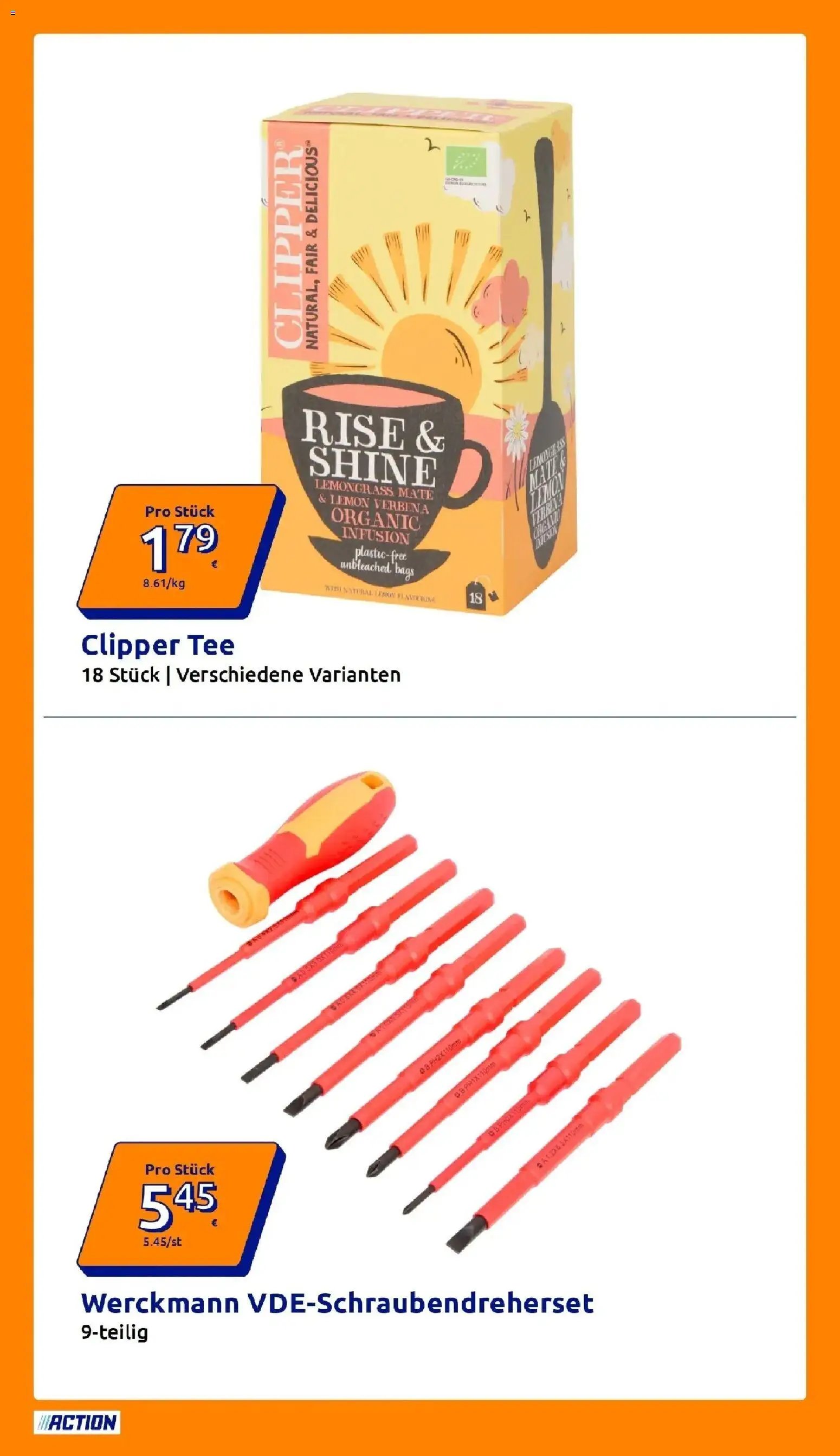 Action Kleine Preise, große Freude
