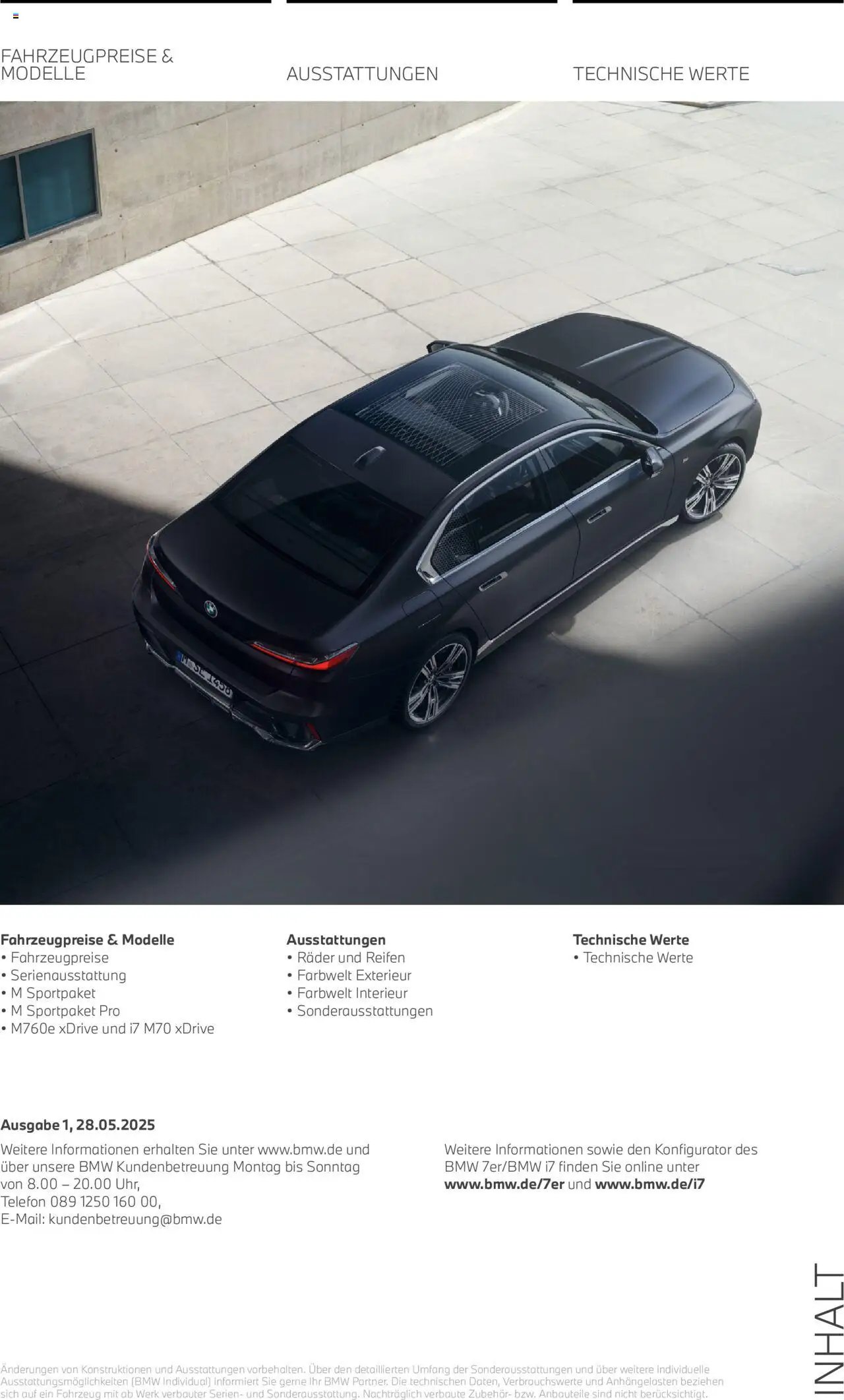 BMW i7 (2025-07-01 - 2026-06-30) | 2