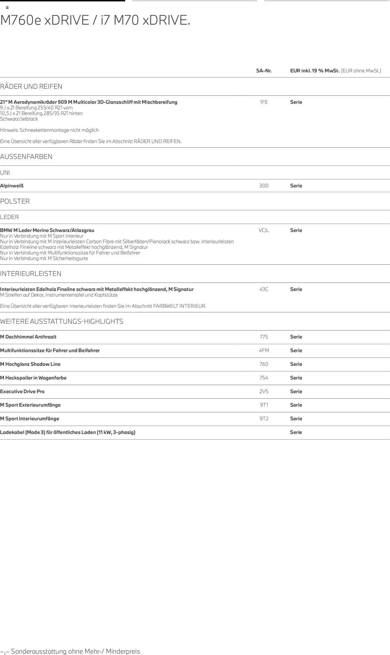 BMW i7 (2025-07-01 - 2026-06-30) | 11