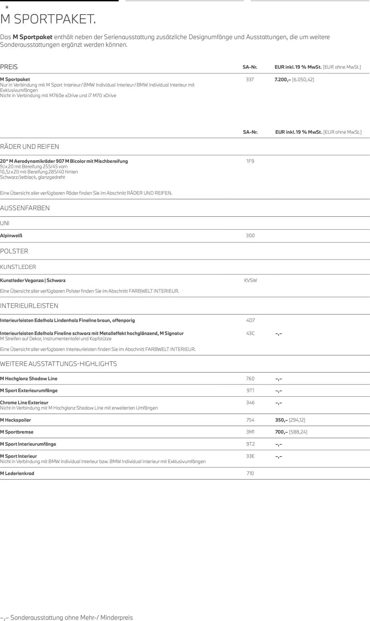 BMW i7 (2025-07-01 - 2026-06-30) | 9