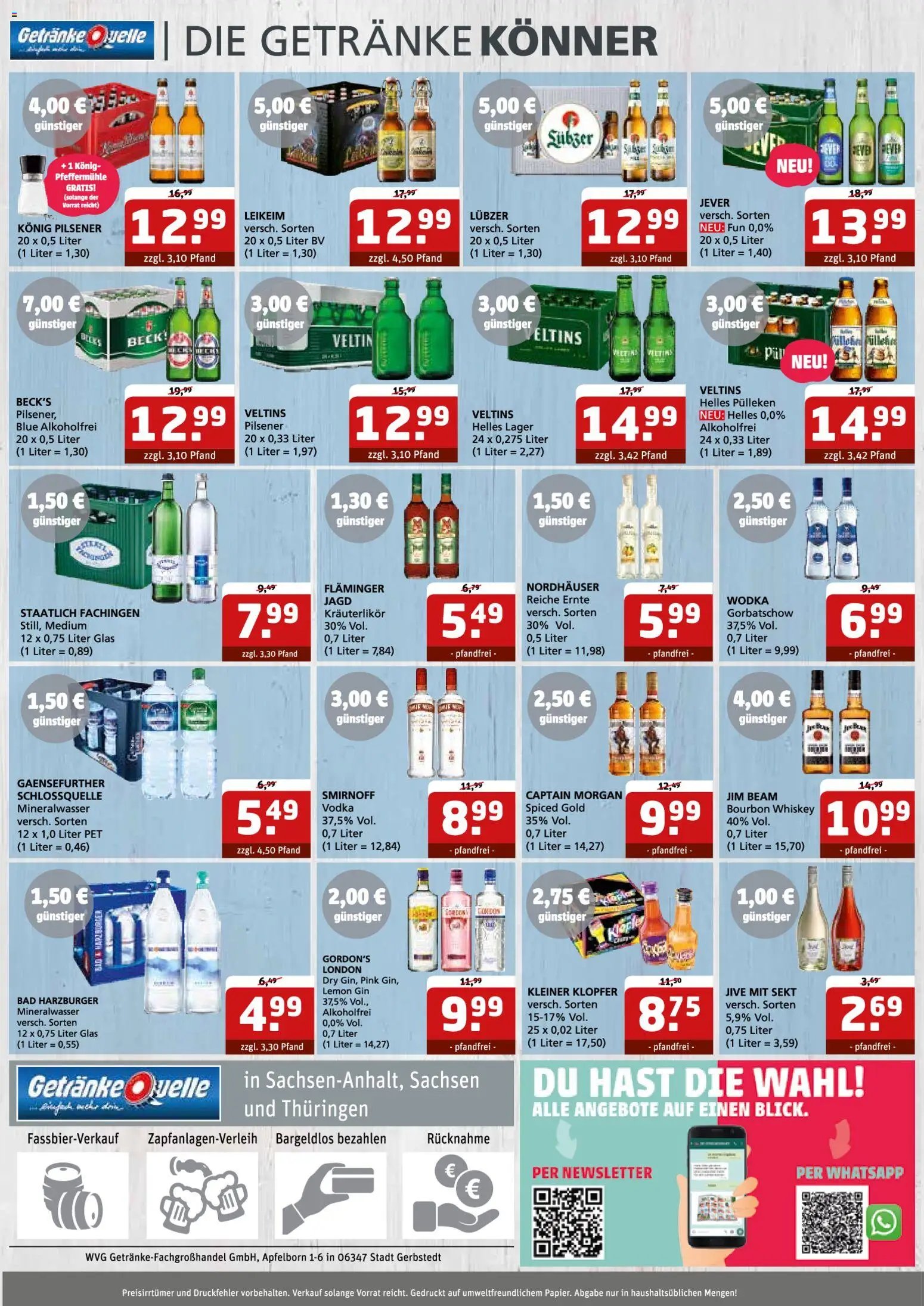 Getränke Quelle Prospekt
