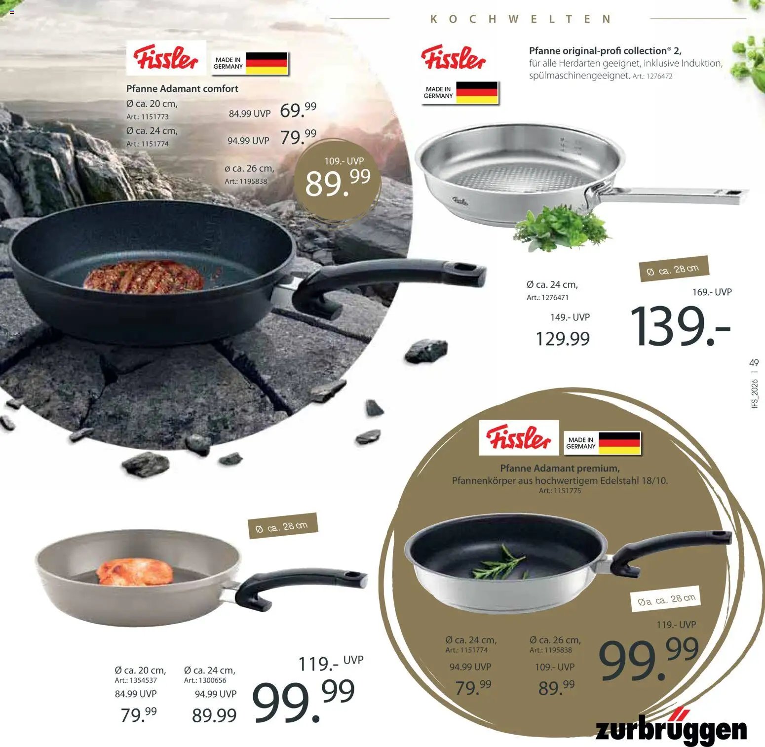 Zurbrüggen Frühlings-Boten (2026-04-14 - 2026-09-26)