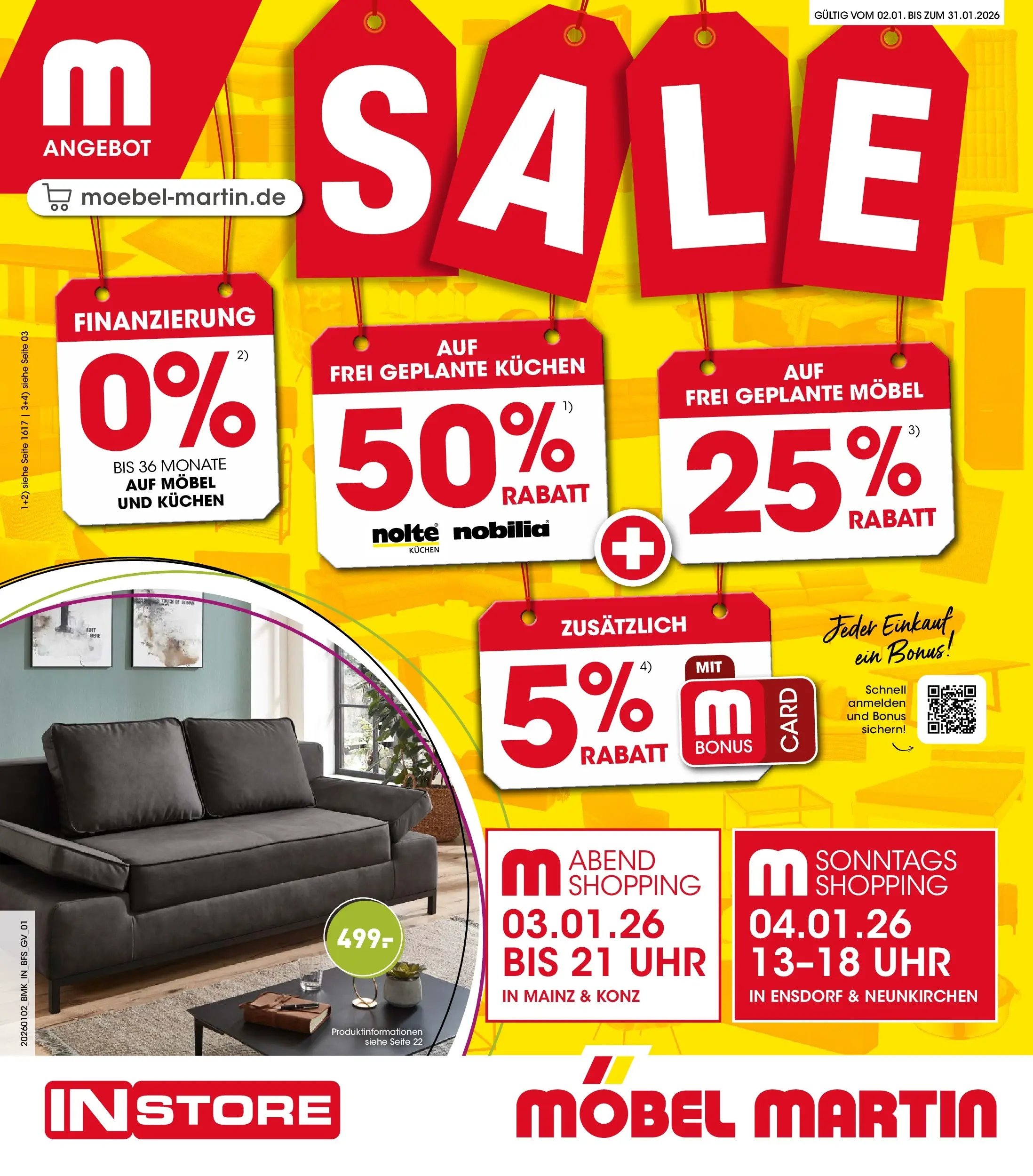 Möbel Martin Sale (2026-01-02 - 2026-01-31)