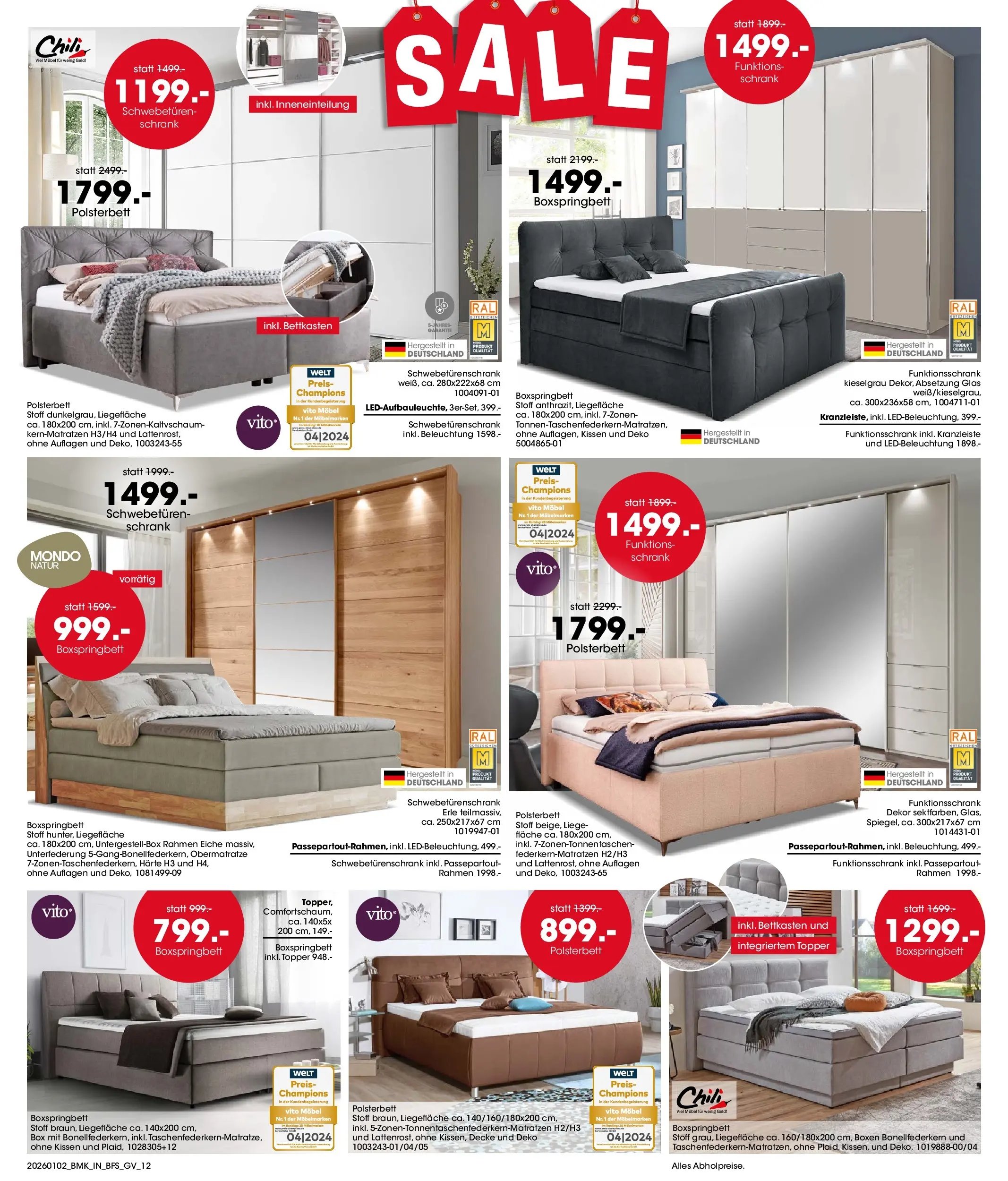 Möbel Martin Sale (2026-01-02 - 2026-01-31)