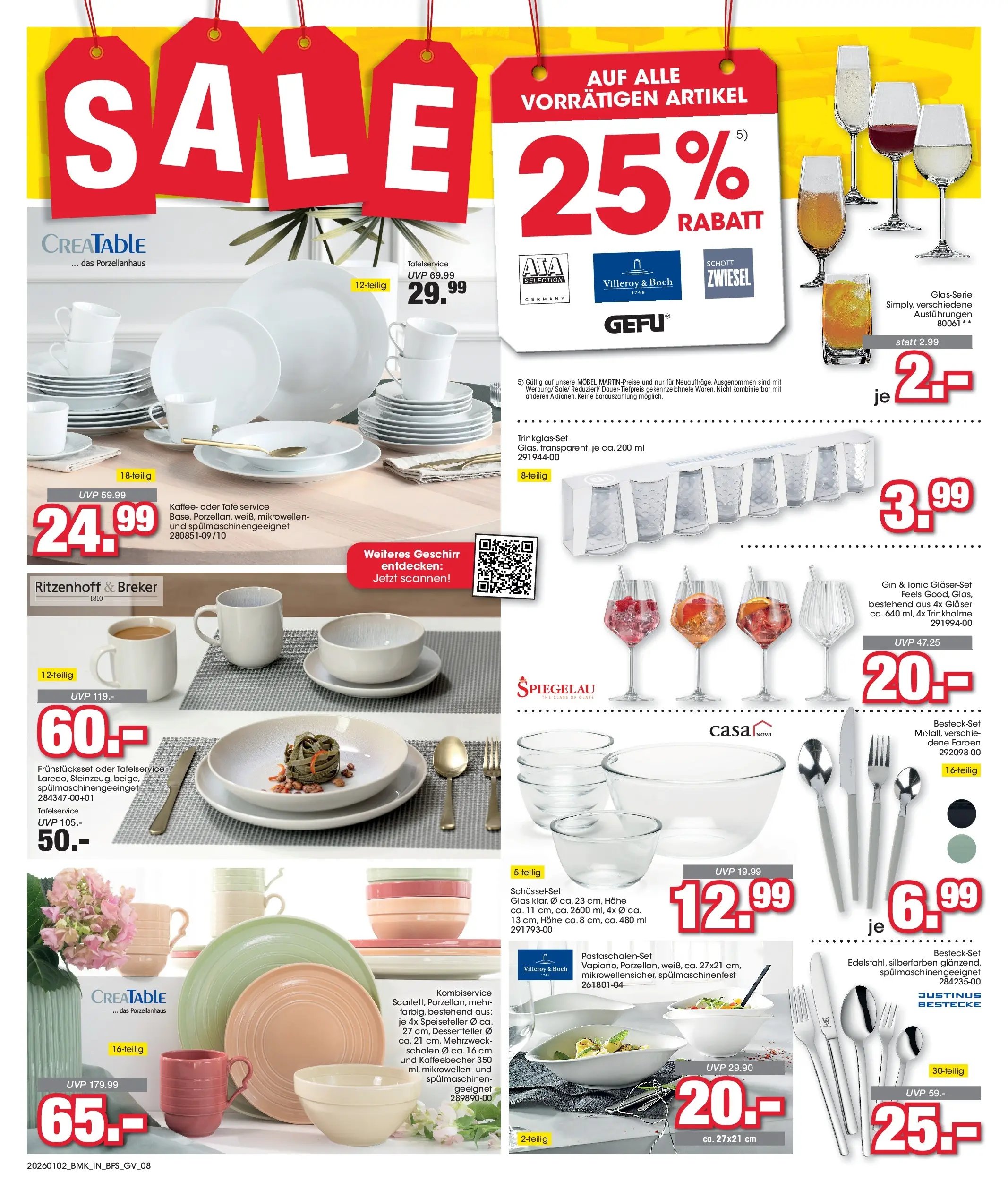 Möbel Martin Sale (2026-01-02 - 2026-01-31)