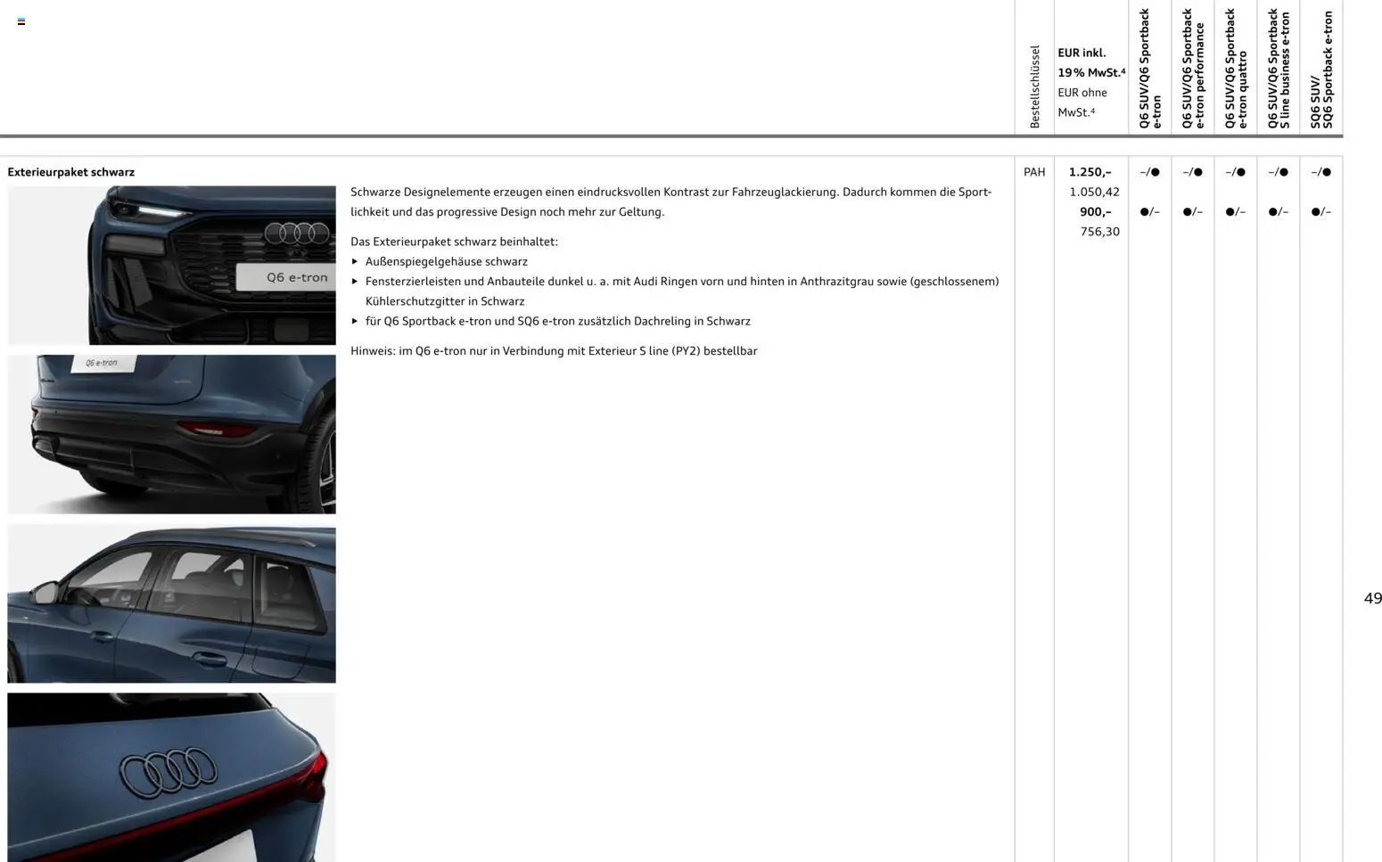 Audi Prospekt