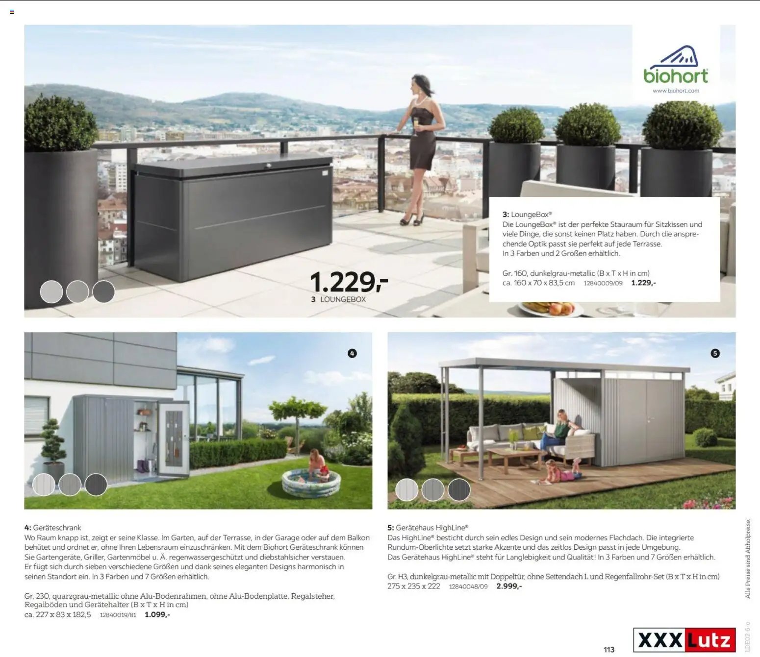 XXXL Lutz My Home Garten