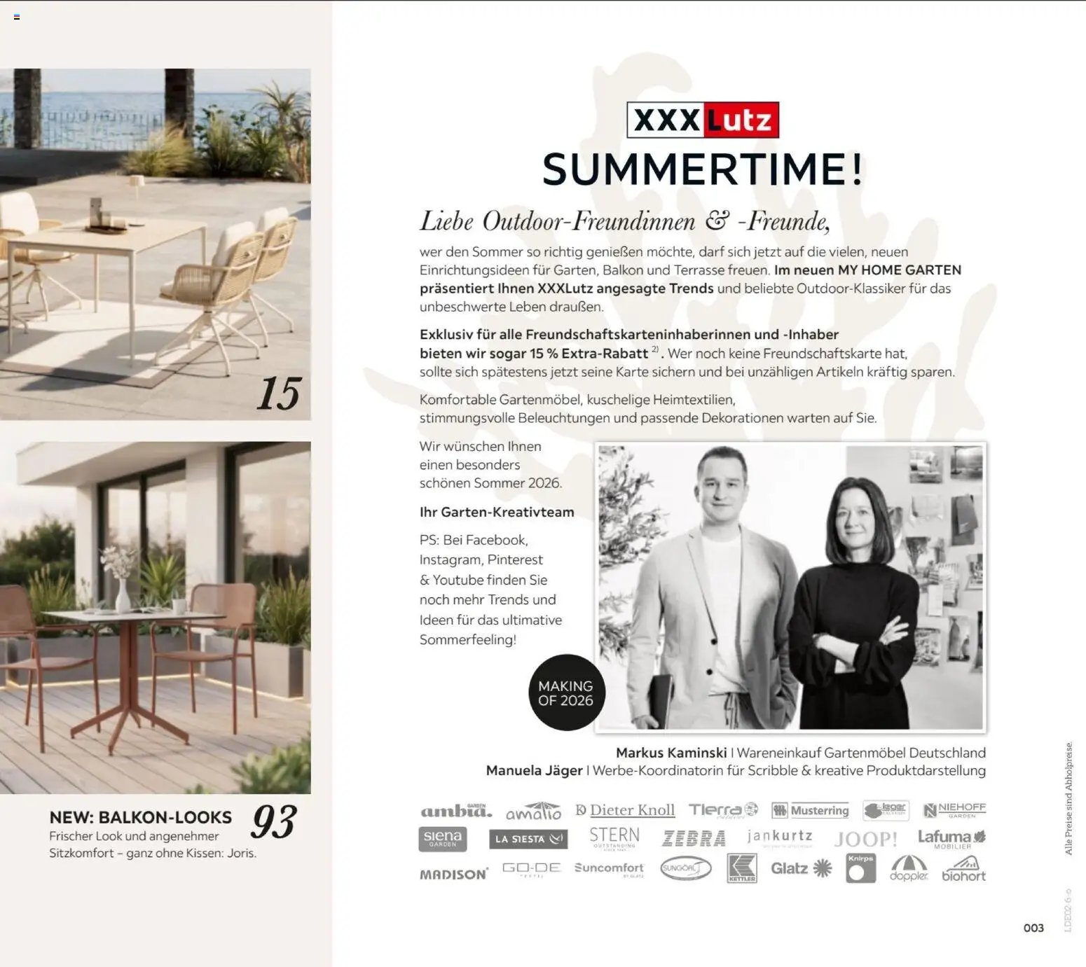 XXXL Lutz My Home Garten