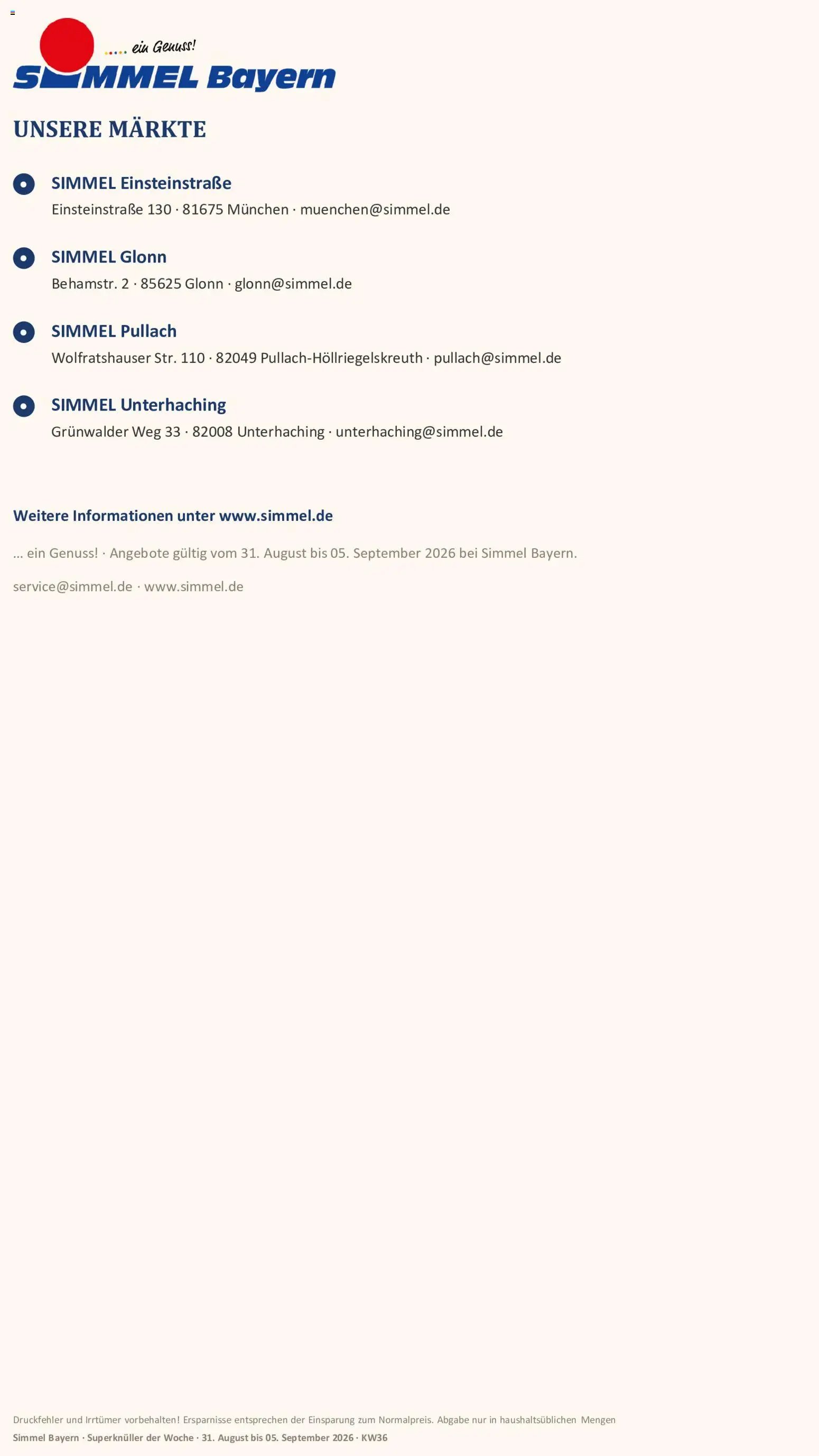 Simmel Bayern