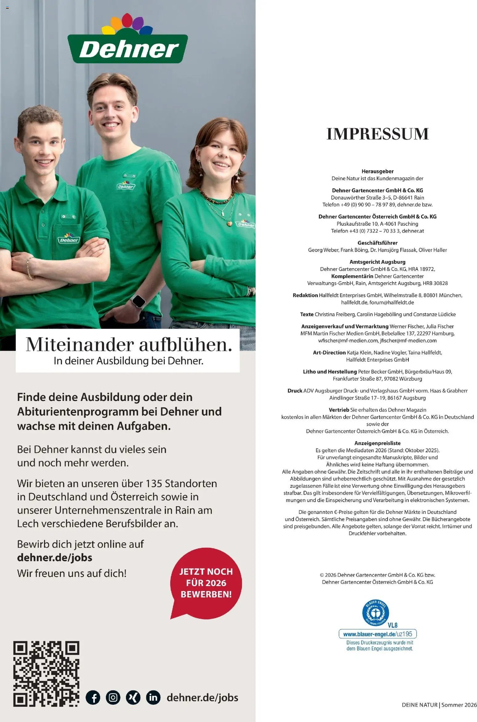 Dehner Prospekt 	