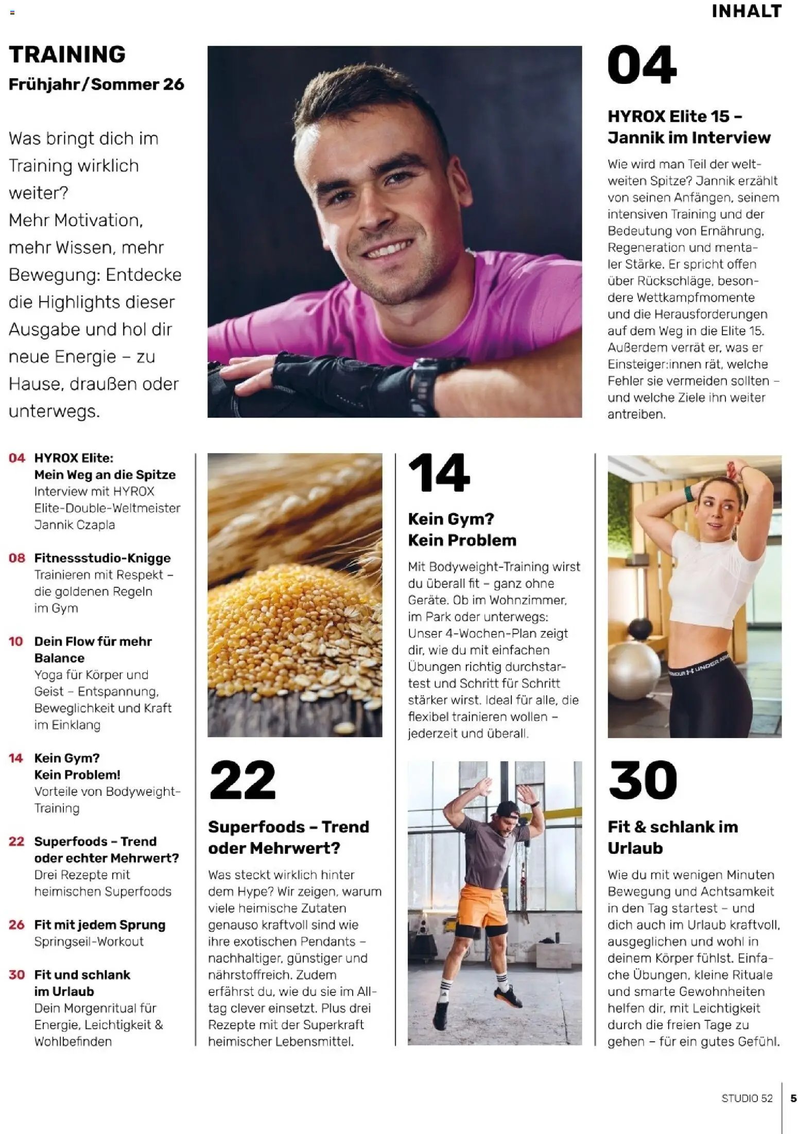 Sport2000 Prospekt Training