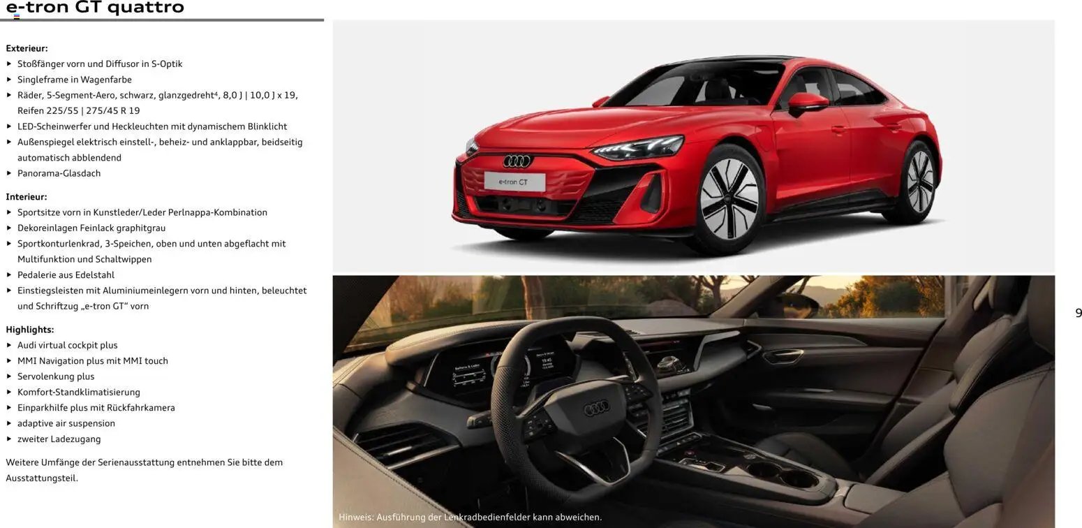 Audi e-tron GT