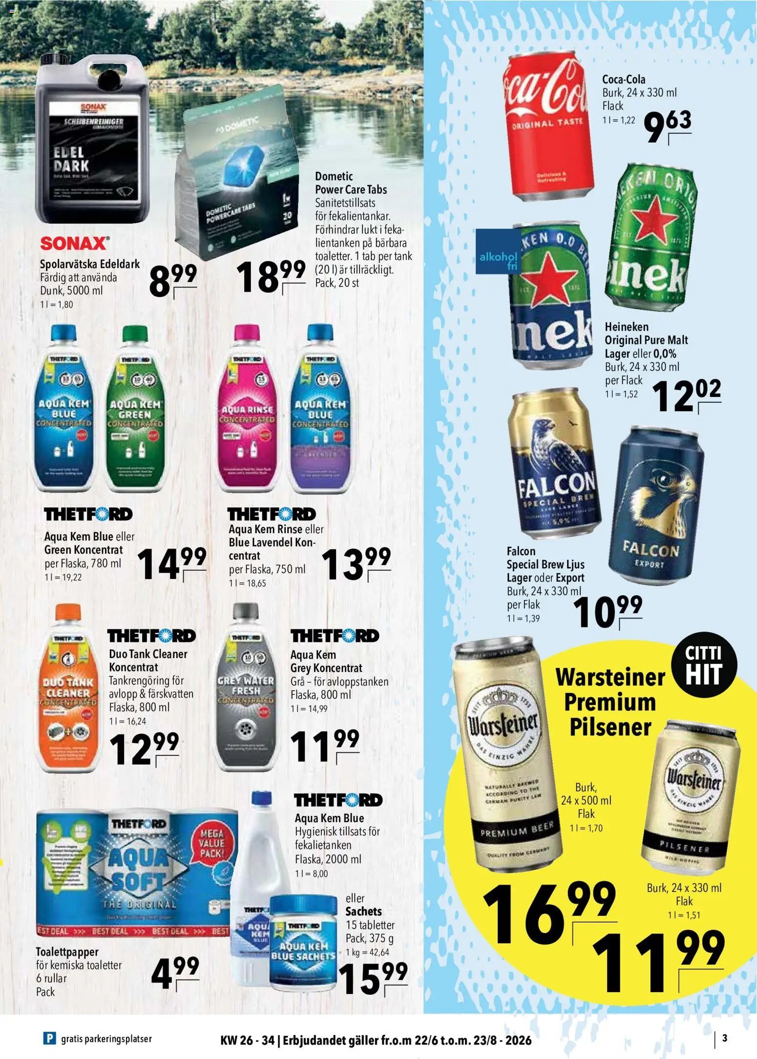 CITTI Markt Schweden-Werbung