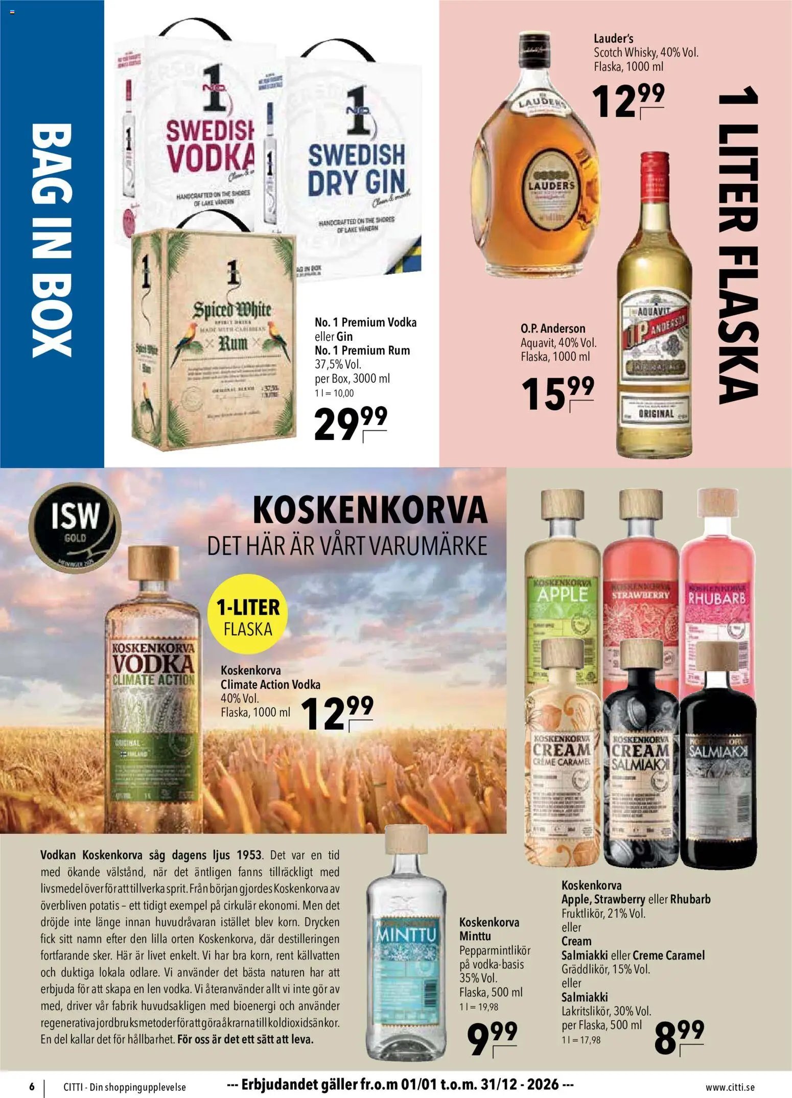 CITTI Markt Schweden-Werbung