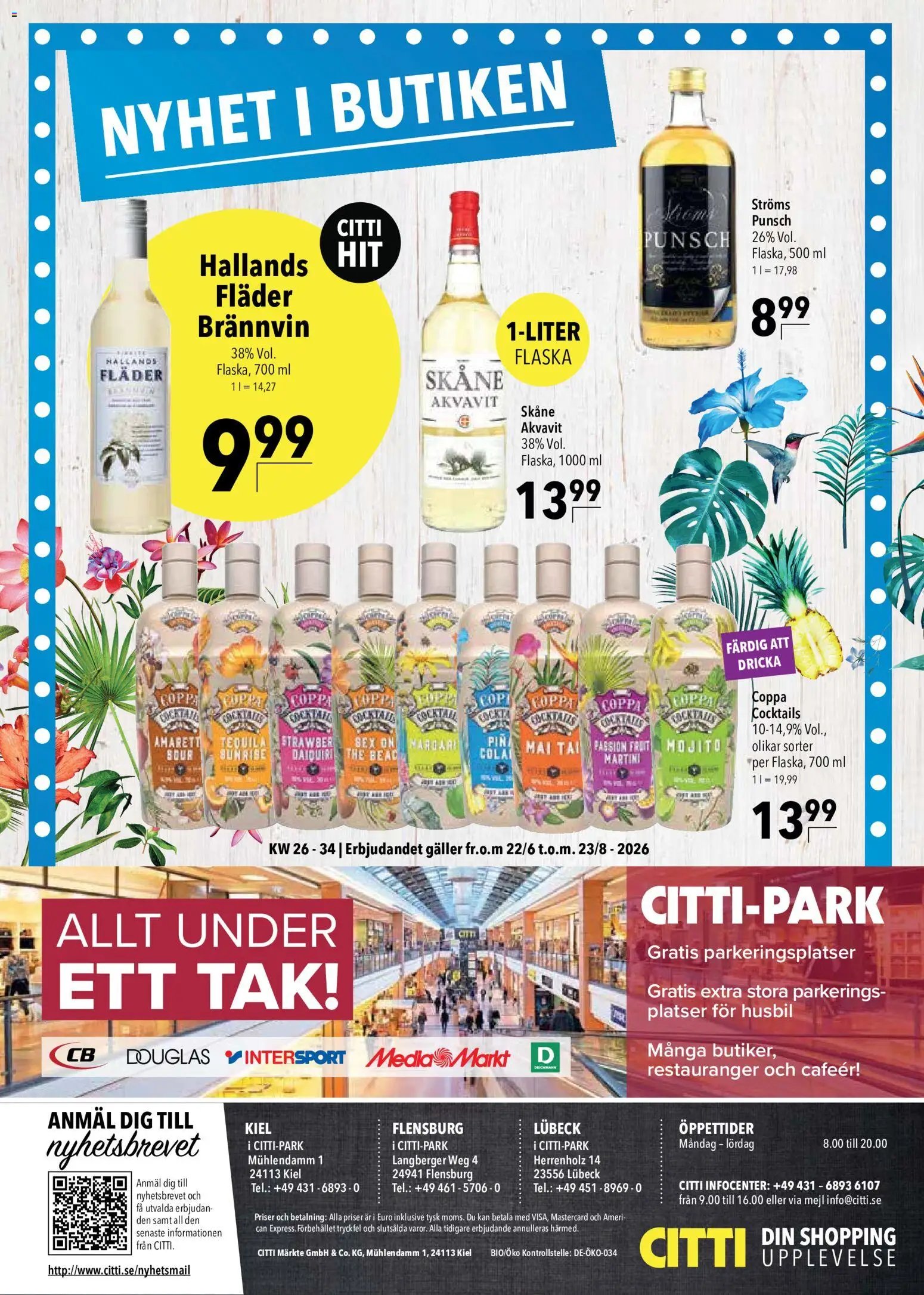 CITTI Markt Schweden-Werbung