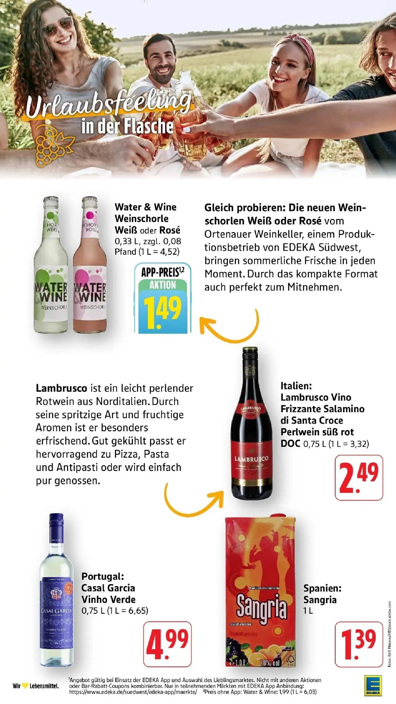 Edeka prospekt Karlsbad-Langensteinbach	