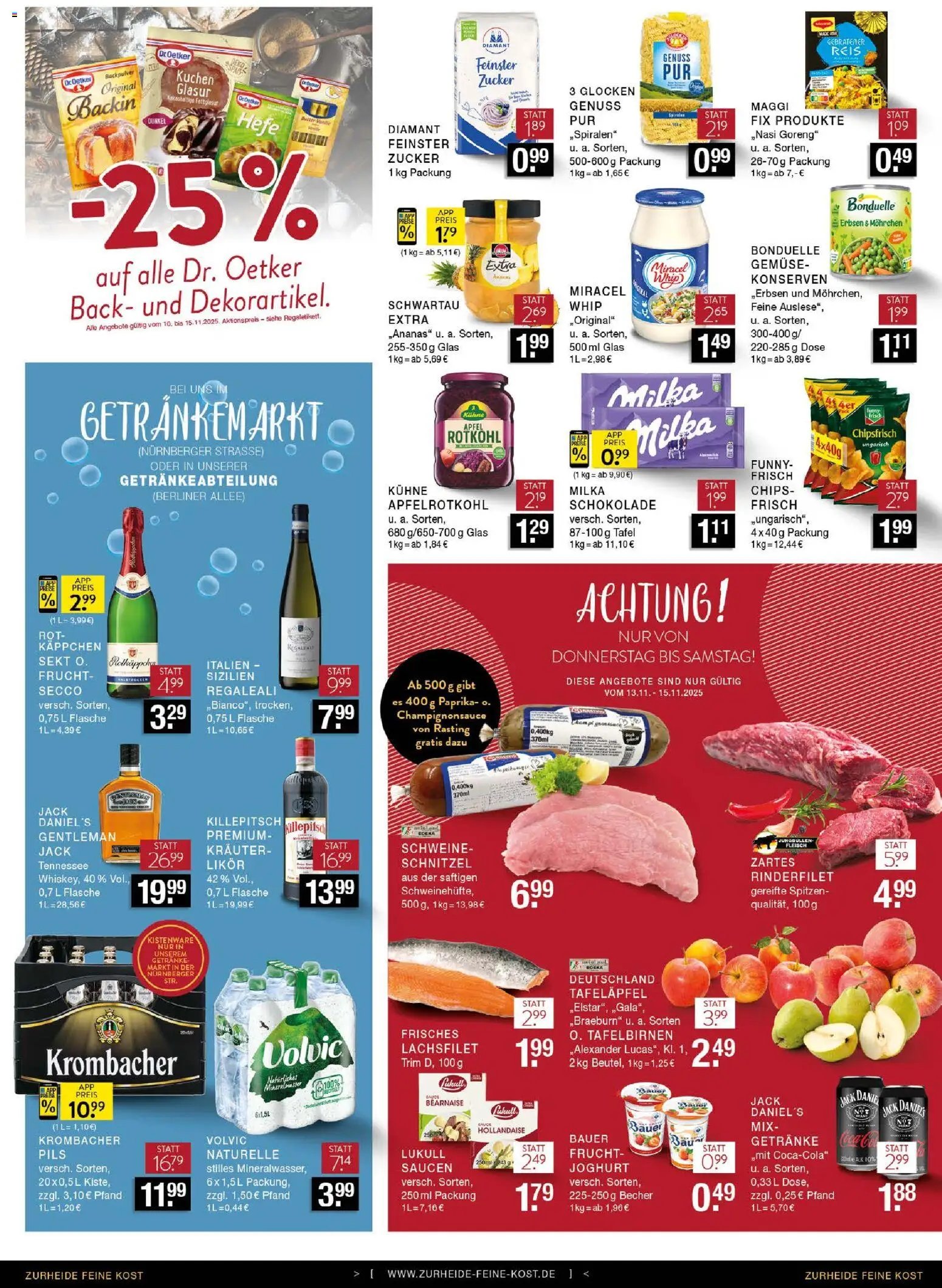 Edeka Zurheide Prospekt 	 (2025-11-10 - 2025-11-15)