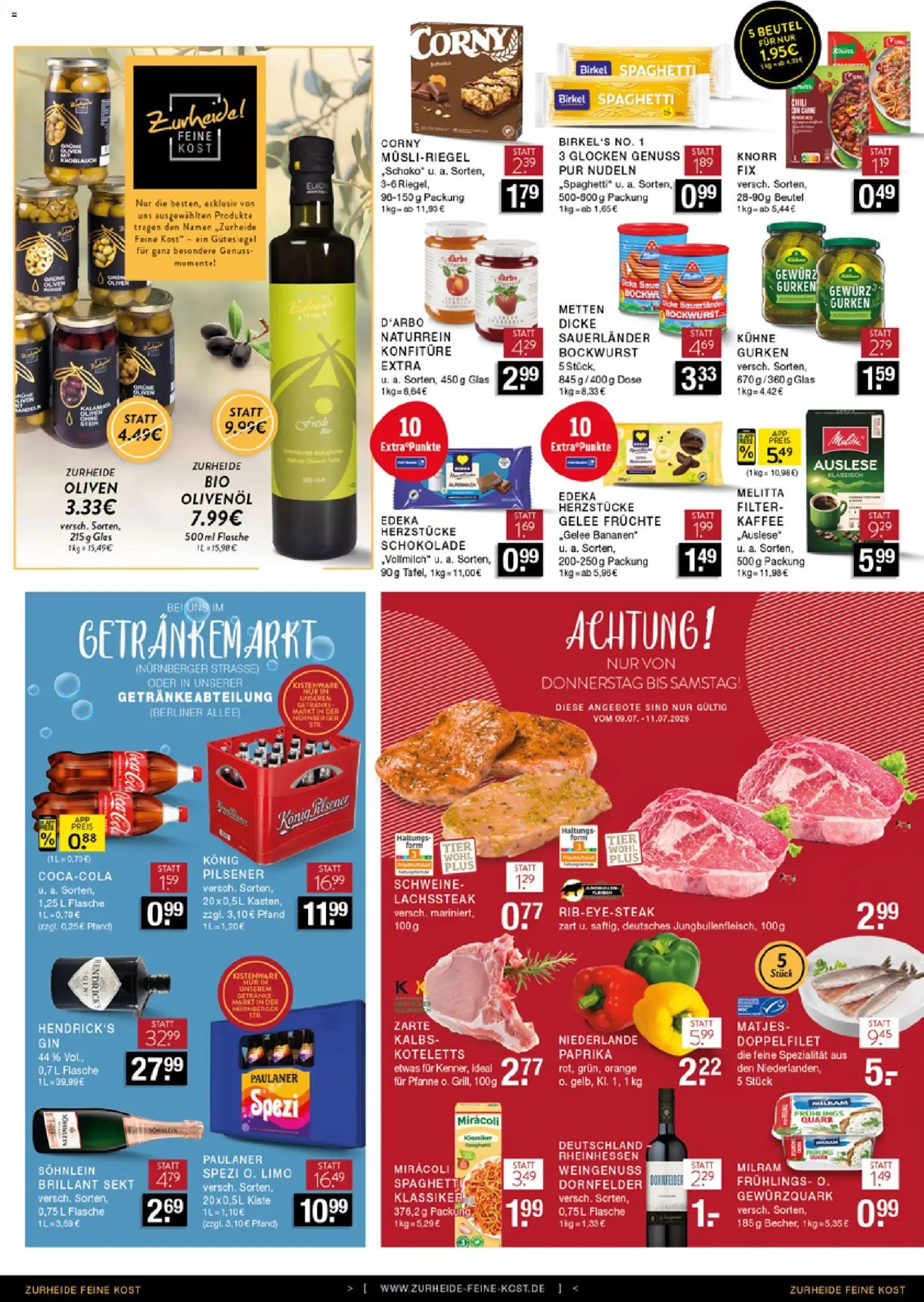 Edeka Zurheide Prospekt