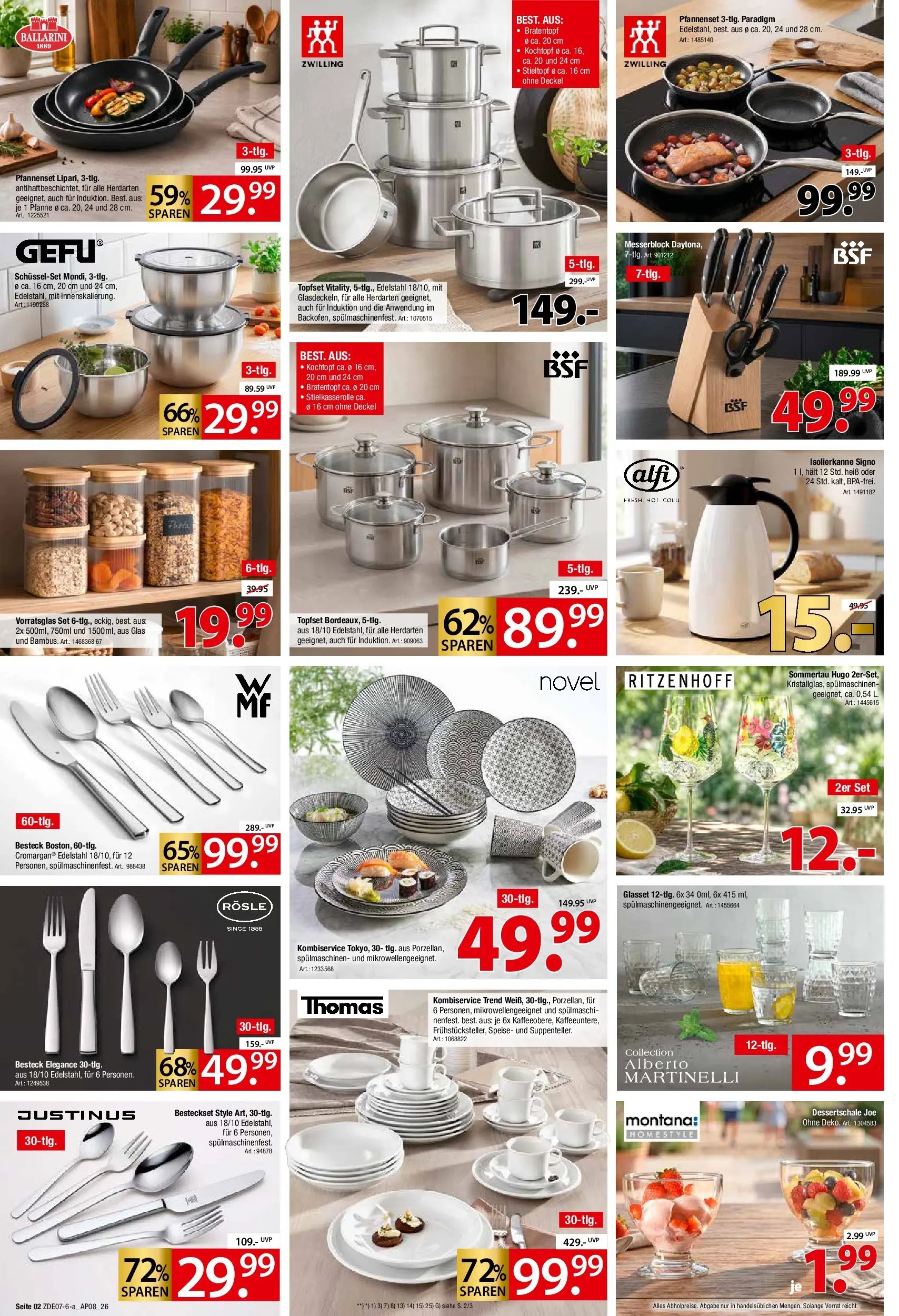 Zurbrüggen - Zurbrüggen: Spar-Wochen