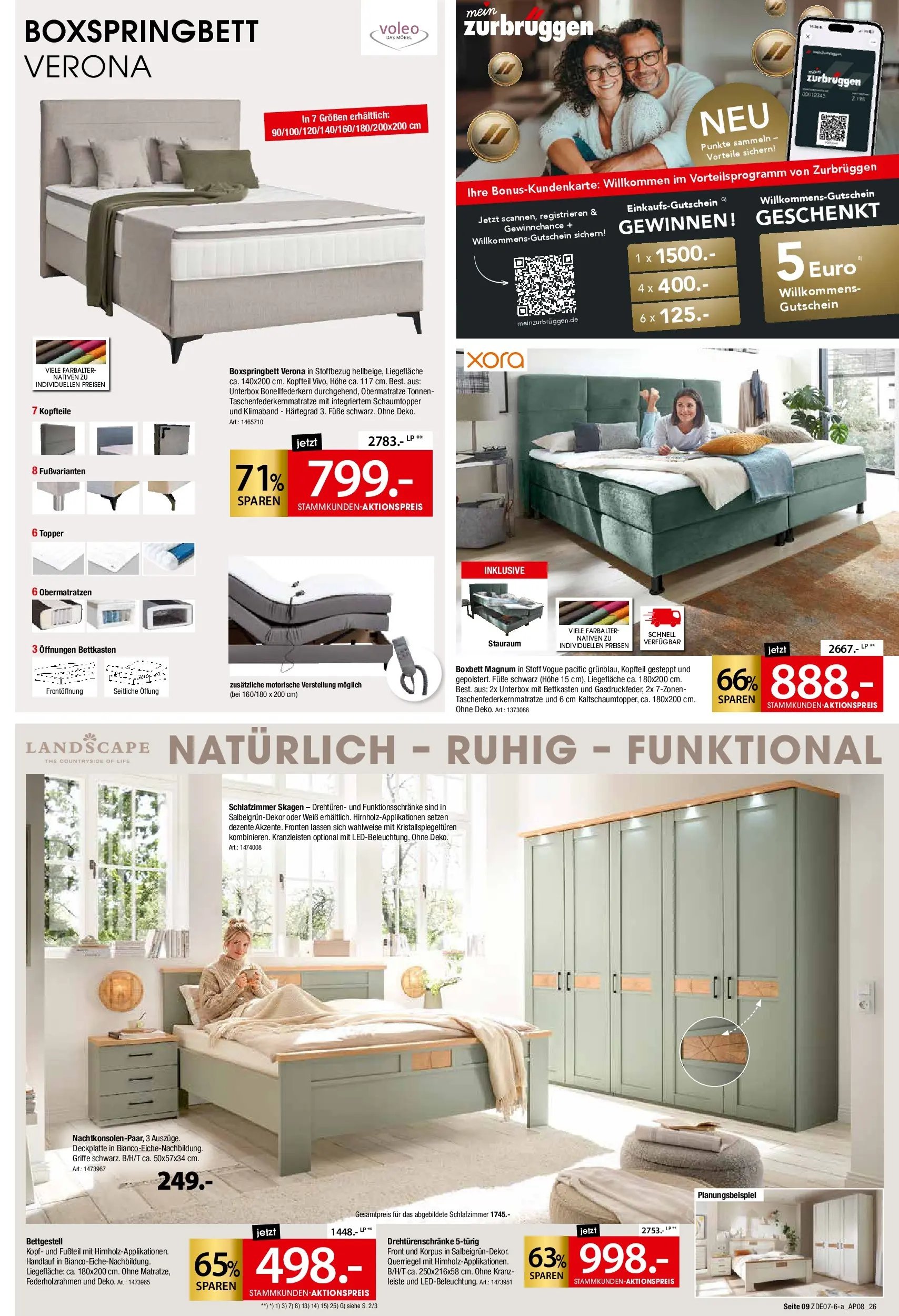 Zurbrüggen - Zurbrüggen: Spar-Wochen