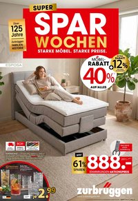 Zurbrüggen - Zurbrüggen: Spar-Wochen