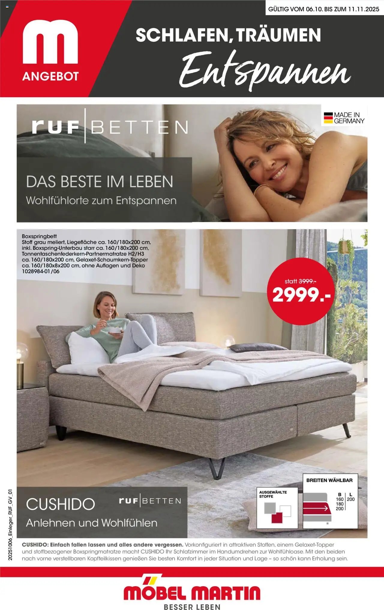 Möbel Martin Prospekt 	 (2025-10-06 - 2025-11-11) | 1