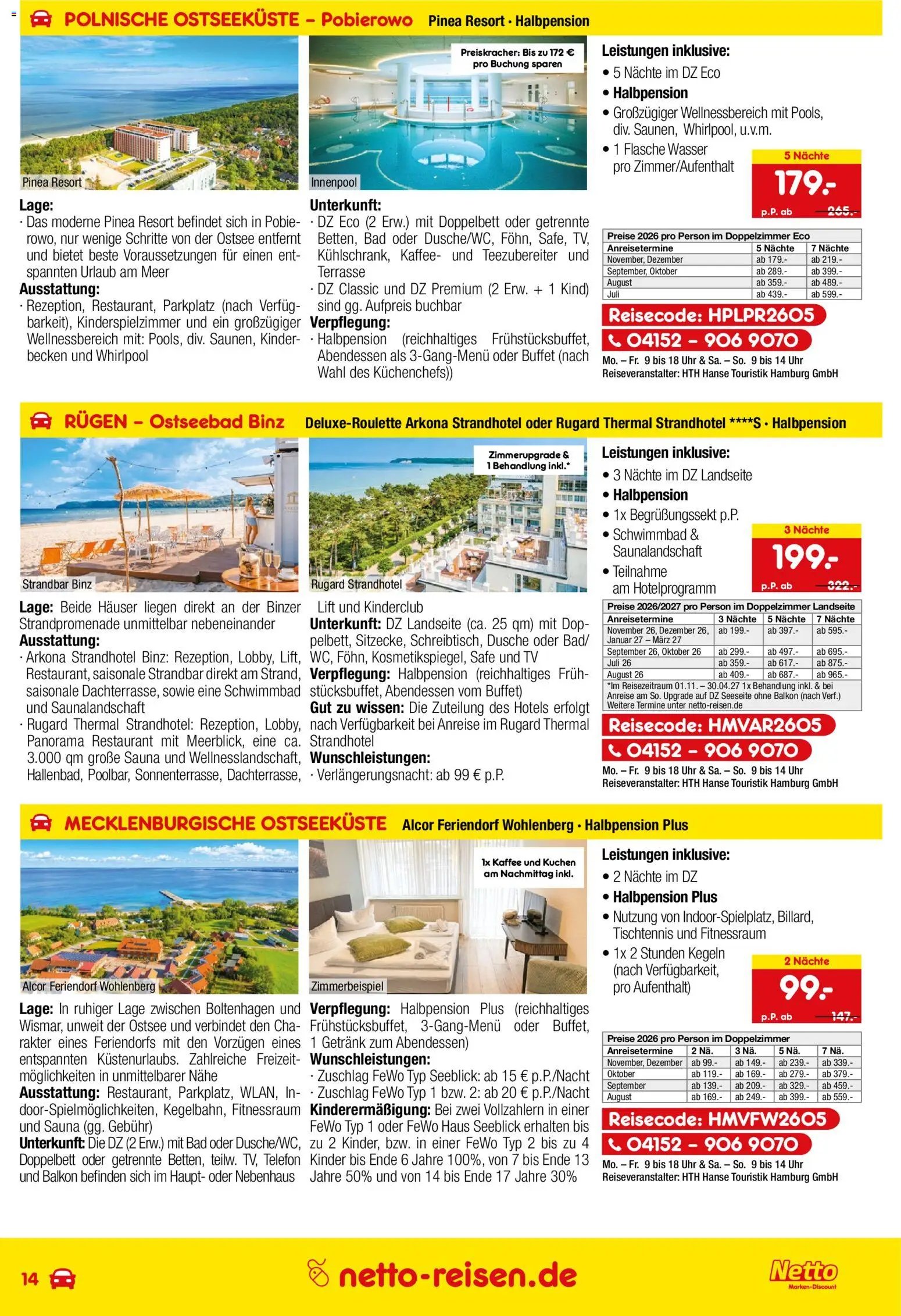 Netto Reisen Prospekt