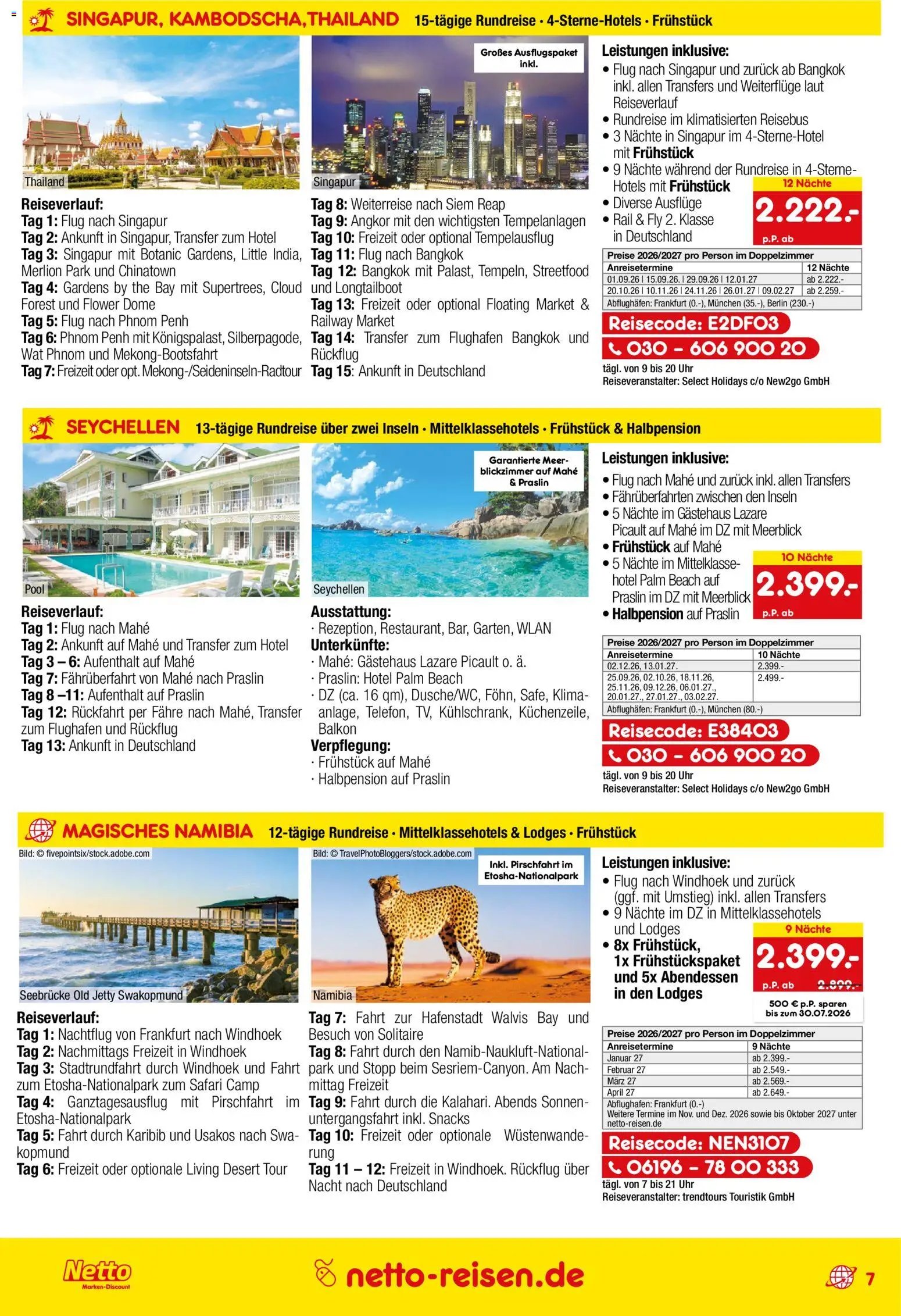 Netto Reisen Prospekt