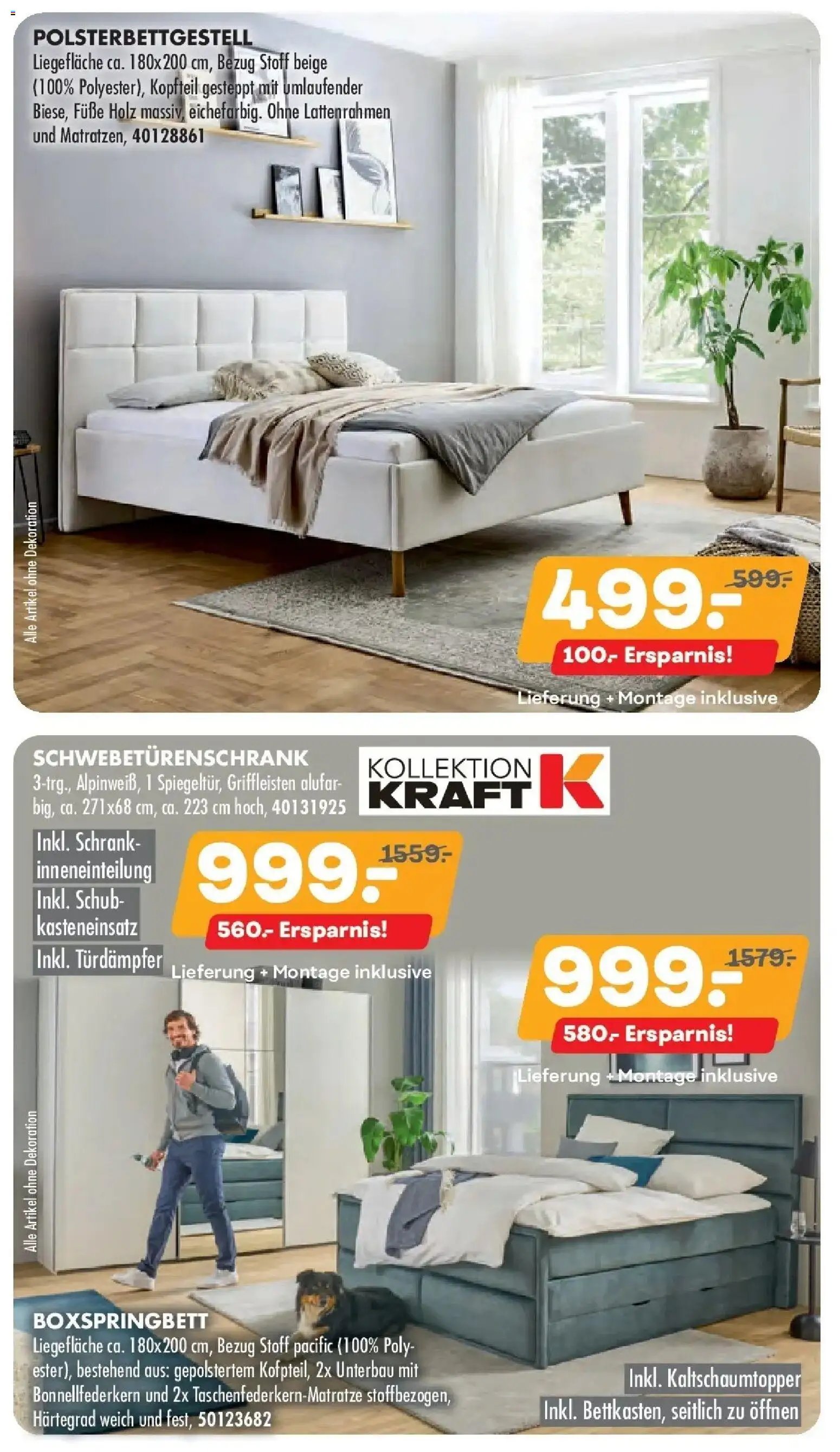 Möbel Kraft Prospekt 	 (2026-03-11 - 2026-04-14)
