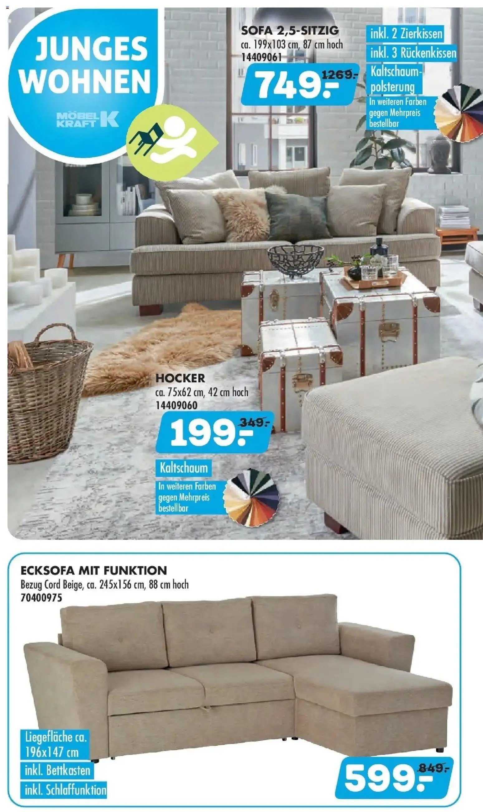 Möbel Kraft Prospekt 	 (2026-03-11 - 2026-04-14)