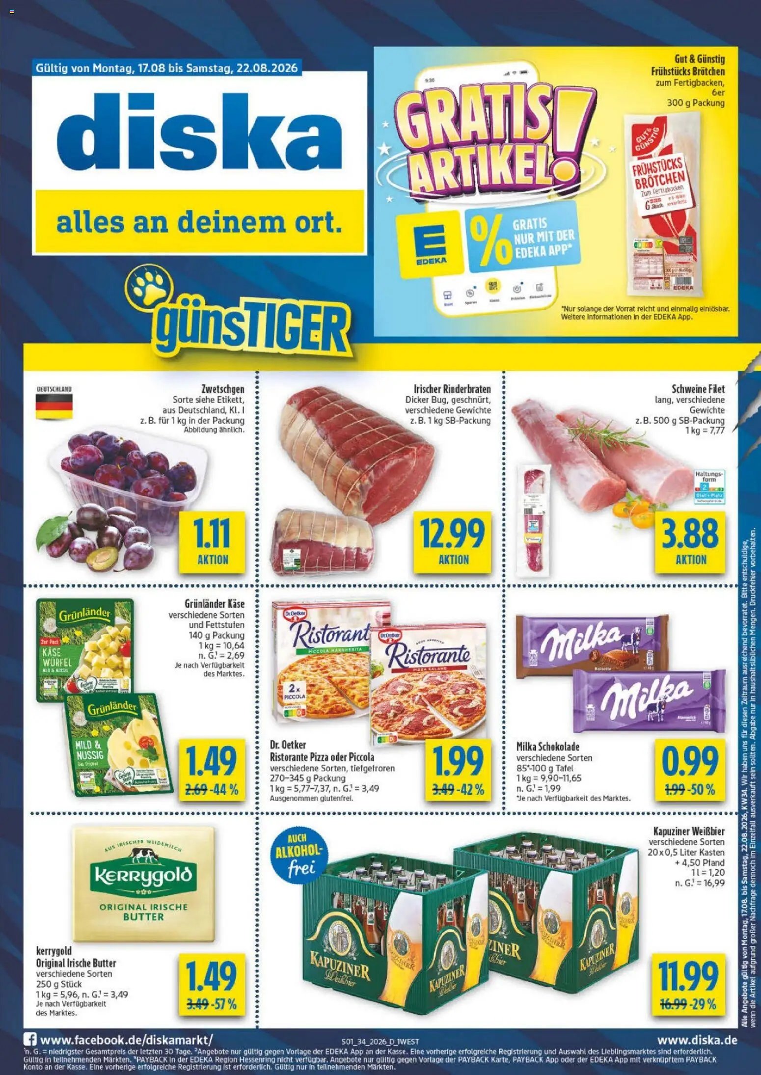 Diska - Diska Angebote Bayern KW34
