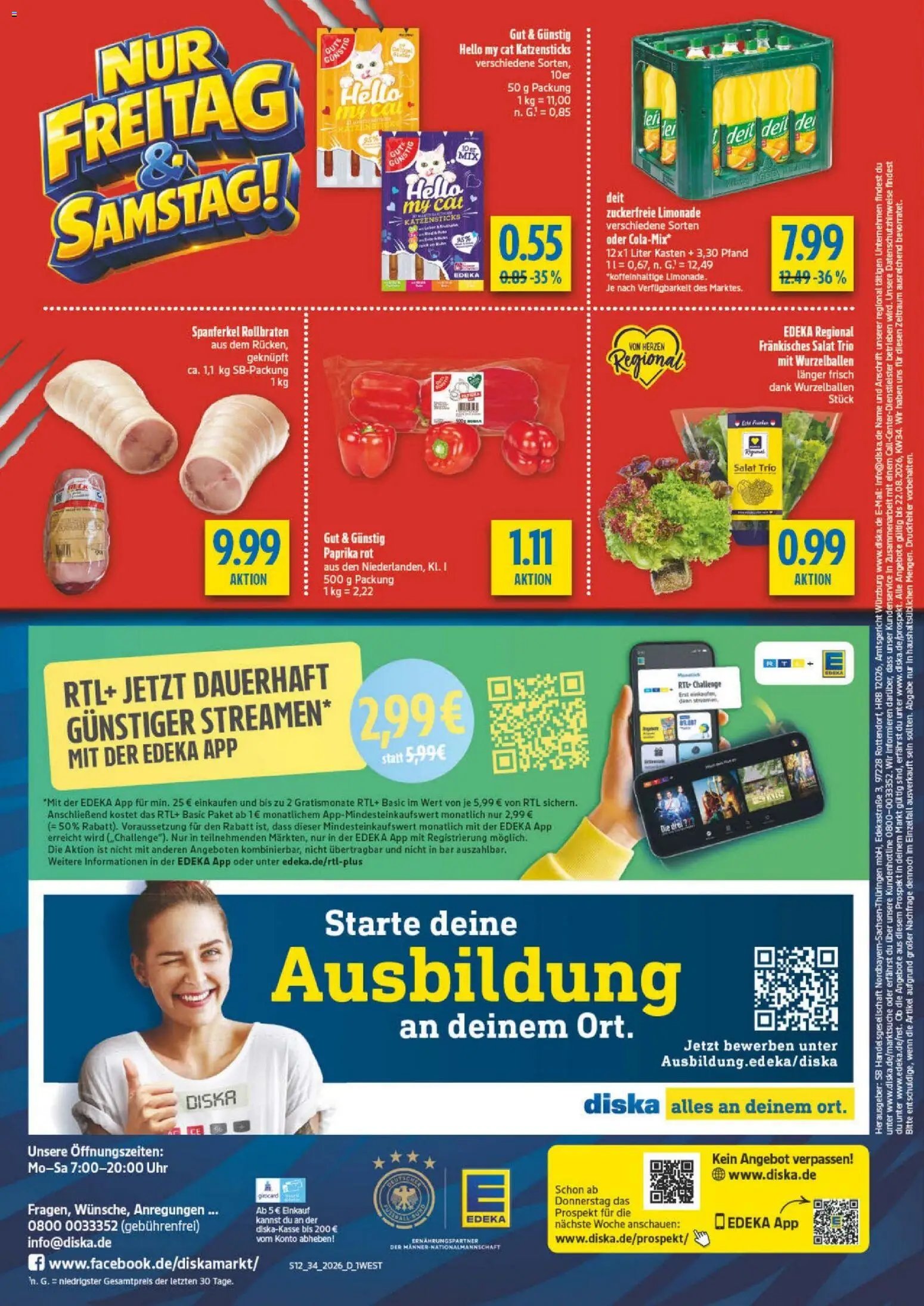 Diska - Diska Angebote Bayern KW34