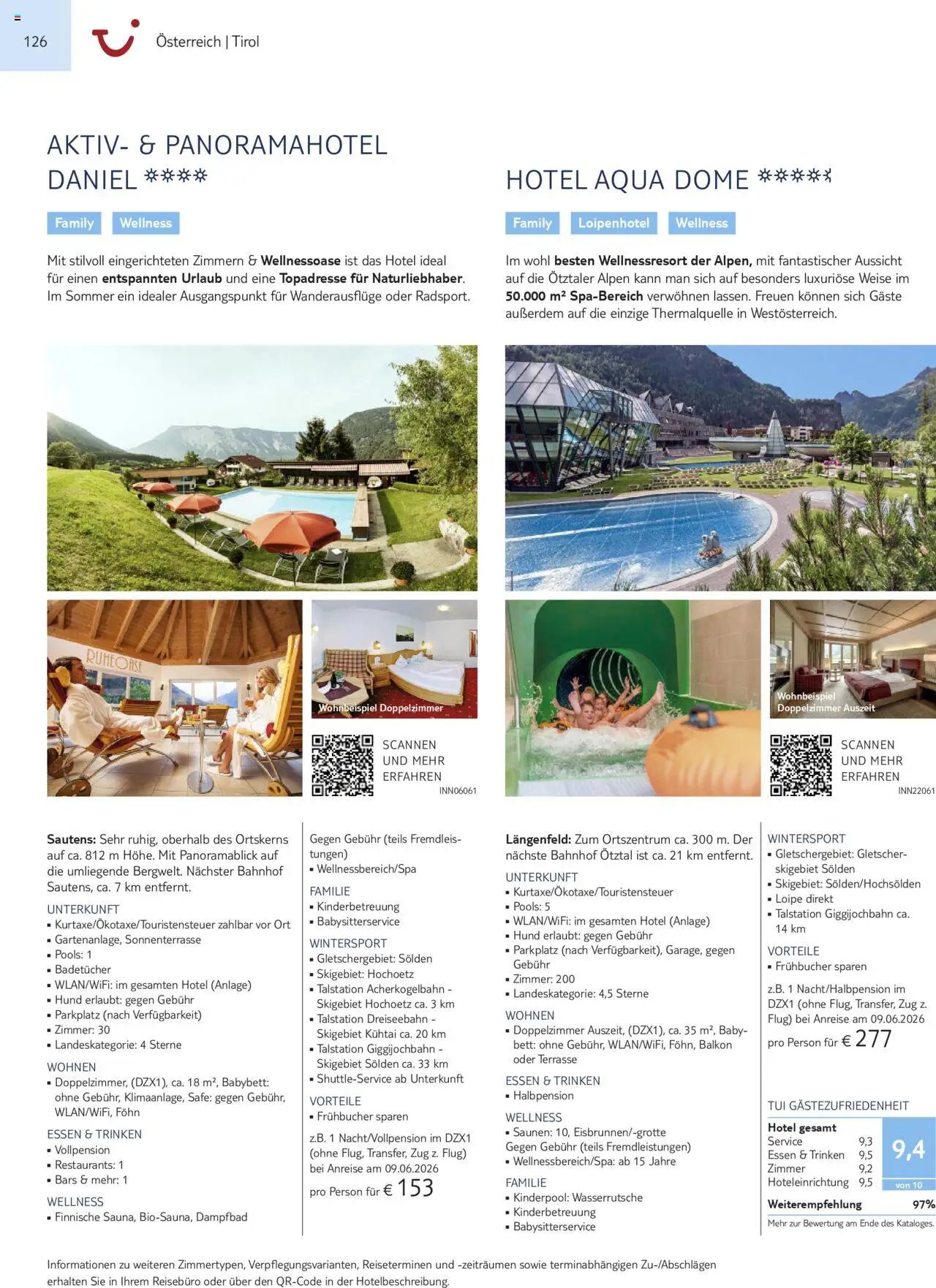Aida - Urlaub mit eigener Anreise  (2025-11-01 - 2026-10-31)