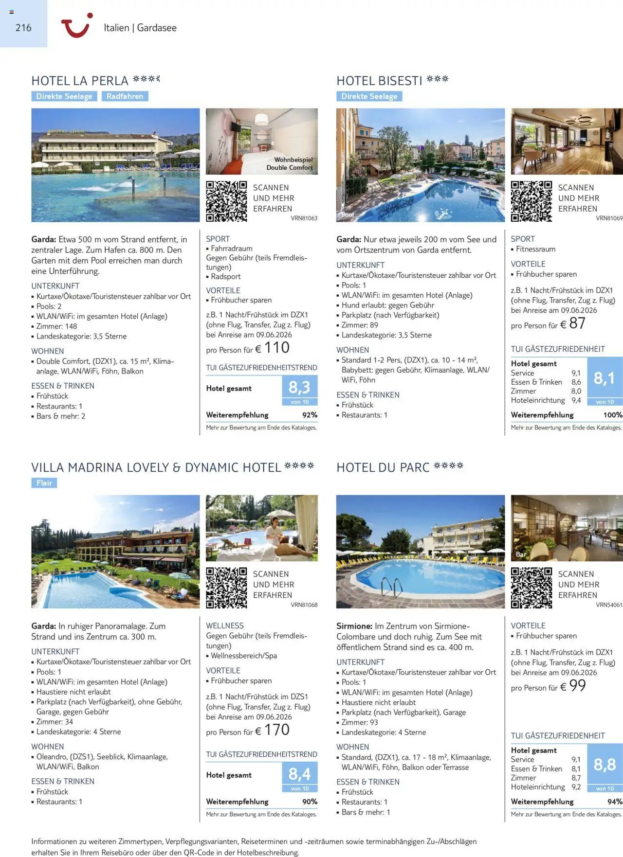 Aida - Urlaub mit eigener Anreise  (2025-11-01 - 2026-10-31)