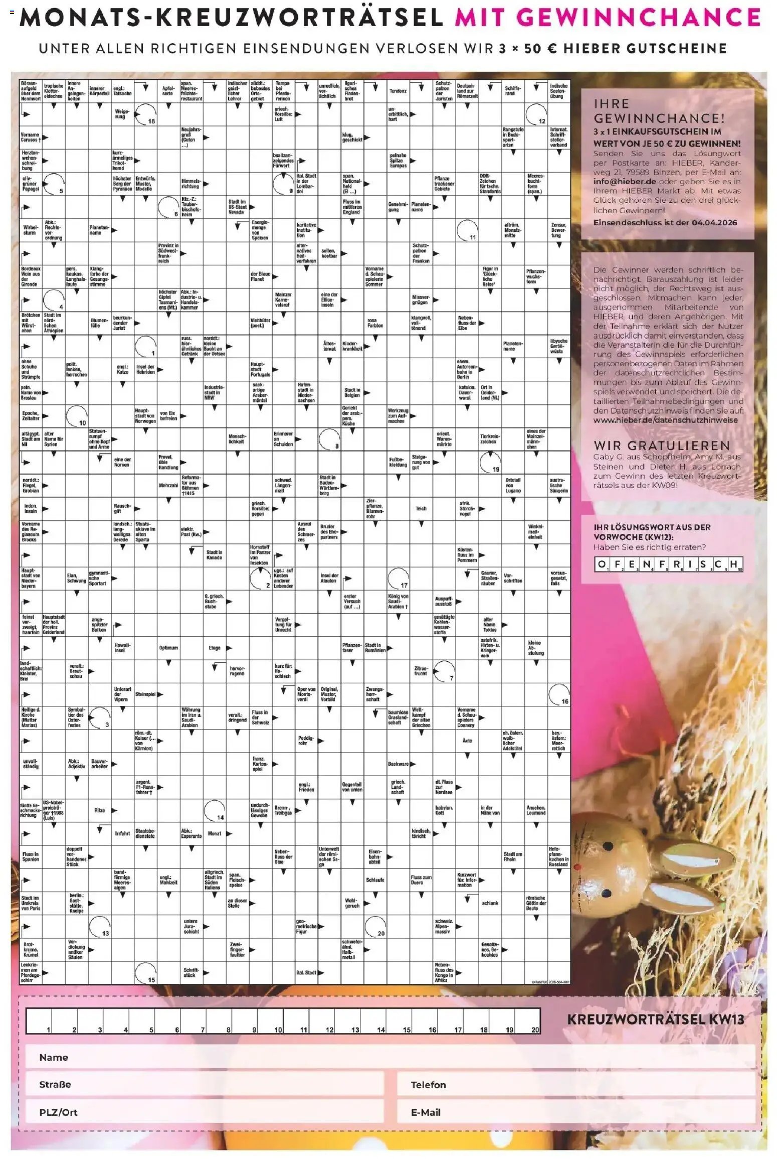 E center Prospekt Lörrach	 (2026-03-23 - 2026-03-28)