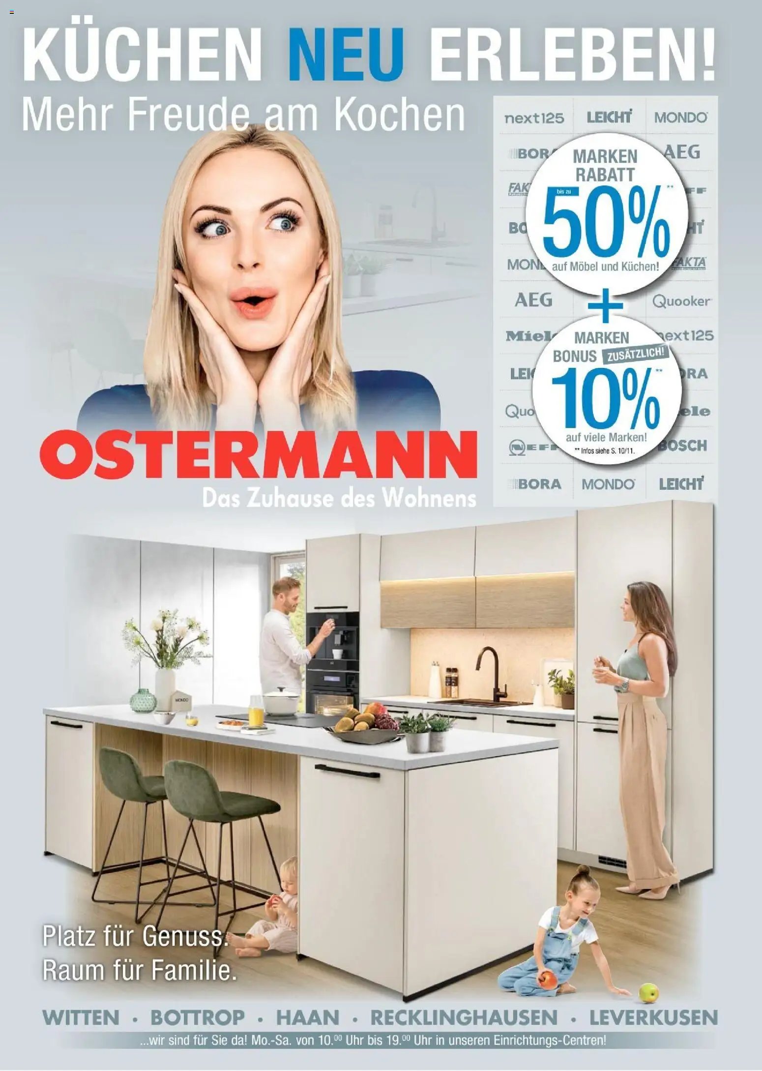 Ostermann - Küchen neu erleben!