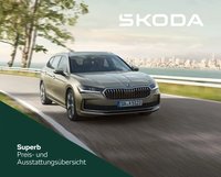 Škoda Superb und Superb Combi Preisliste