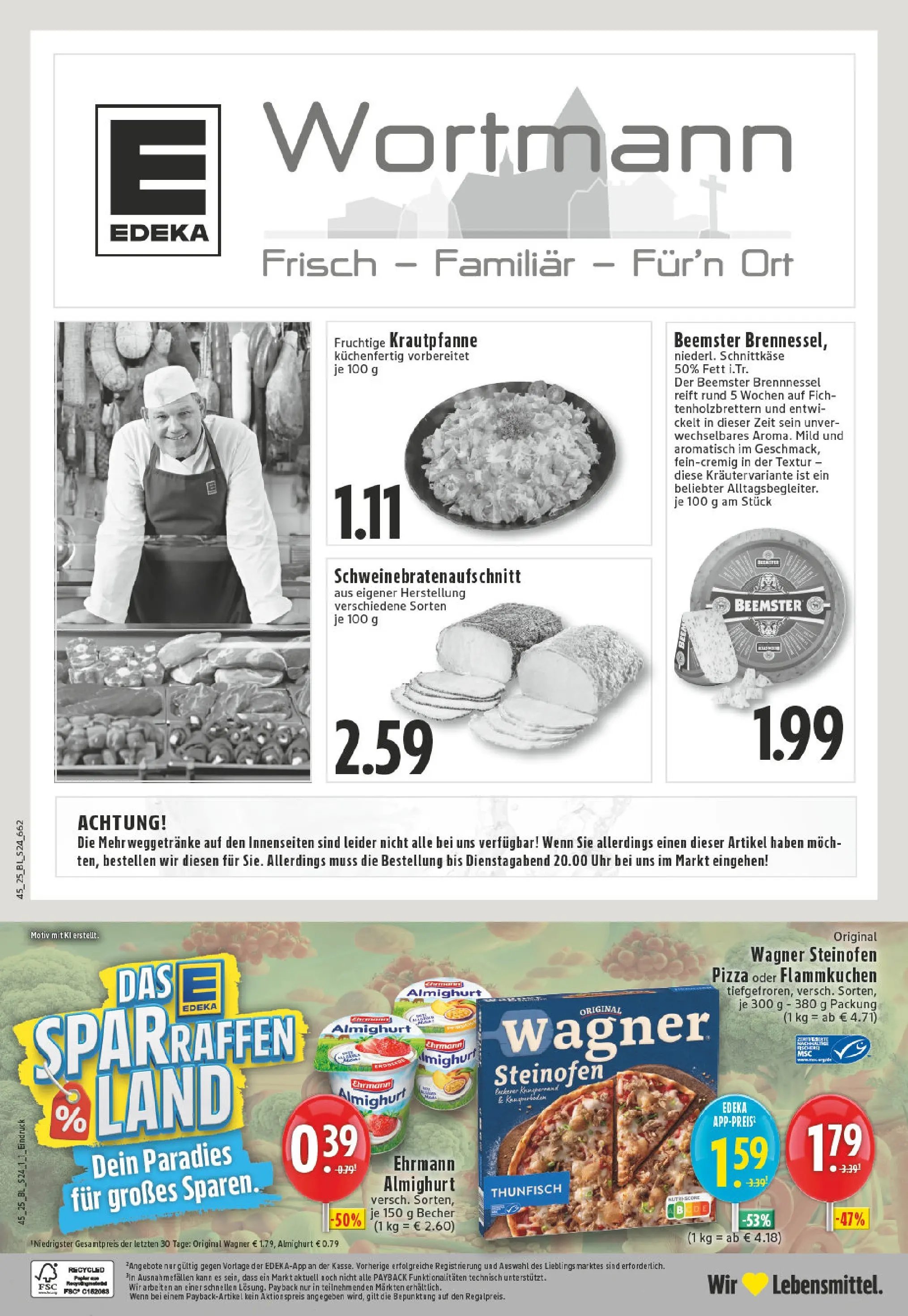 Edeka prospekt Ense-Niederense	