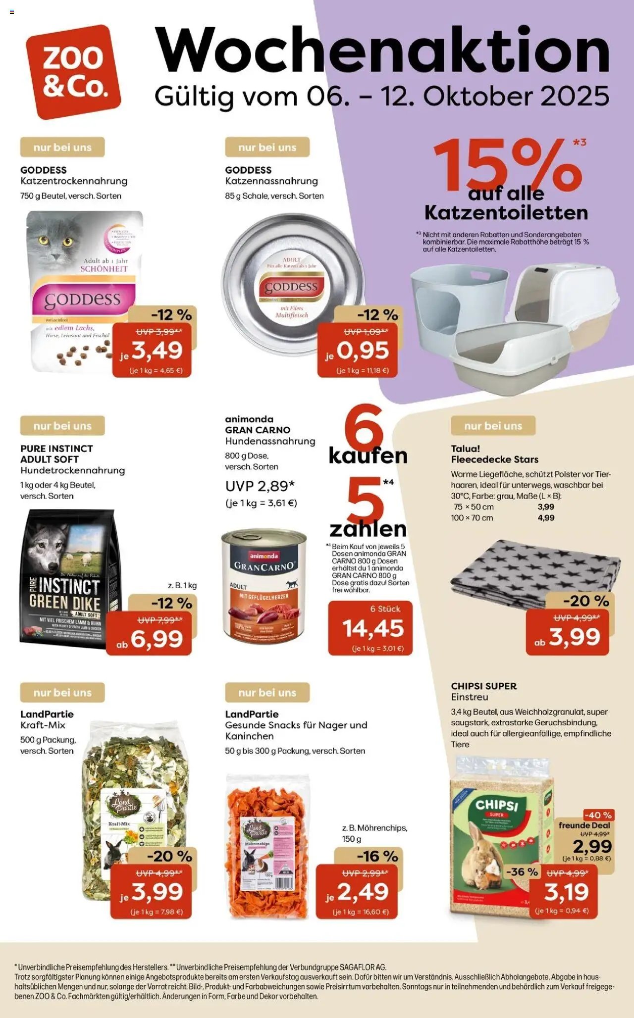 Zoo & co Prospekt (2025-10-06 - 2025-10-12) | 1