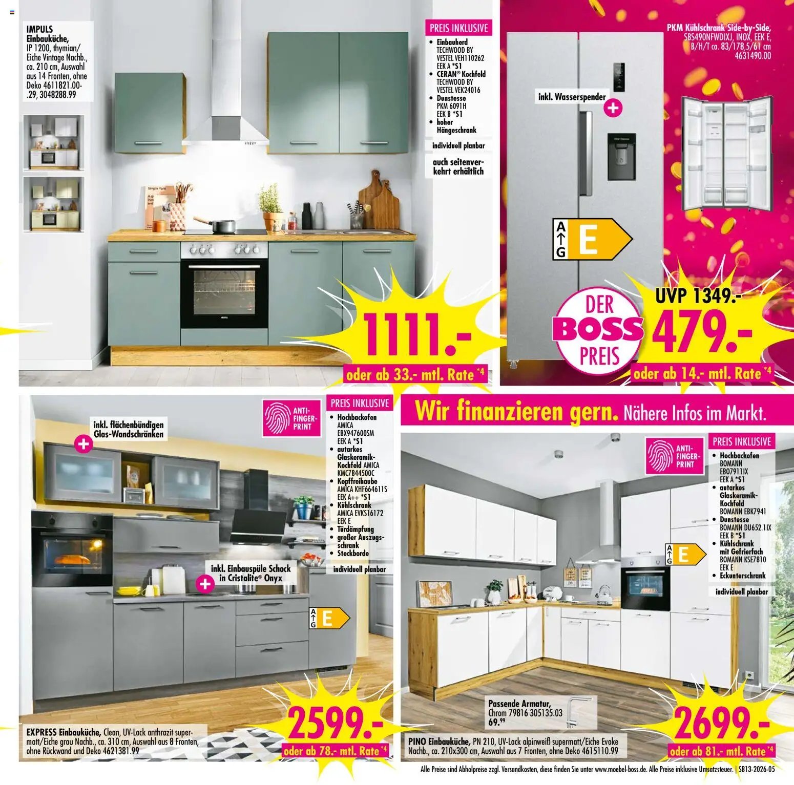 SB Möbel Boss Prospekt 	 (2026-03-21 - 2026-04-03)