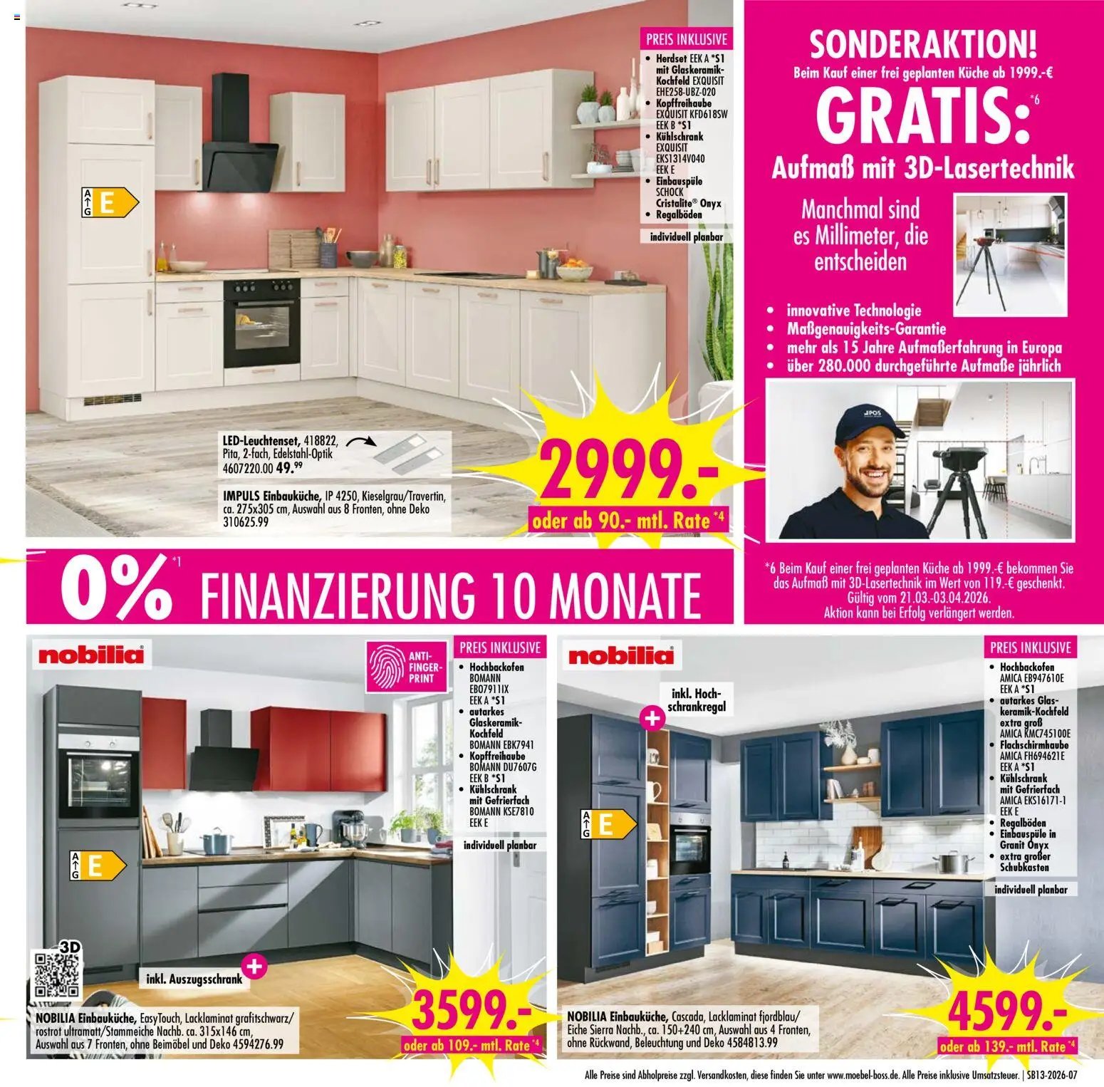 SB Möbel Boss Prospekt 	 (2026-03-21 - 2026-04-03)