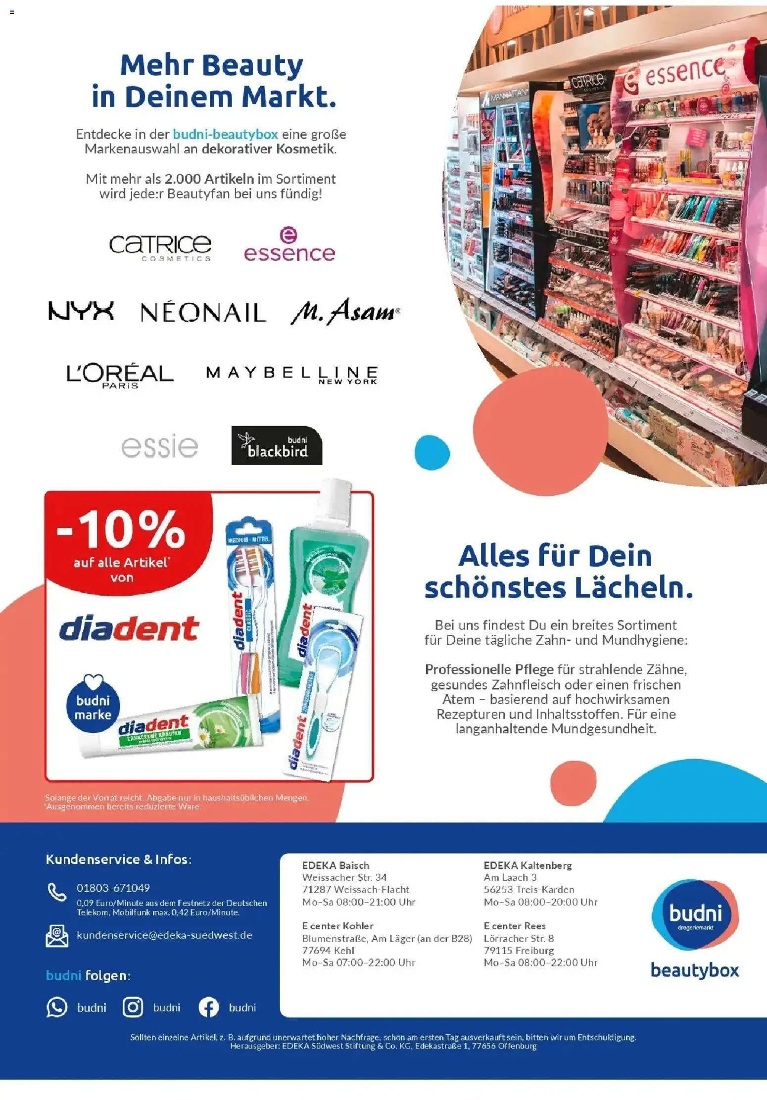 E center Prospekt Kehl	 (2026-03-23 - 2026-03-28)