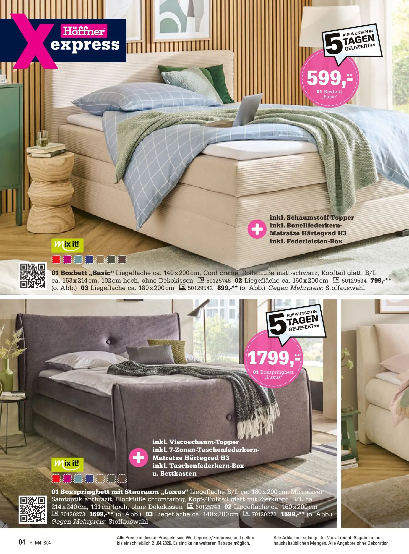 Höffner Prospekt Fuldabrück	